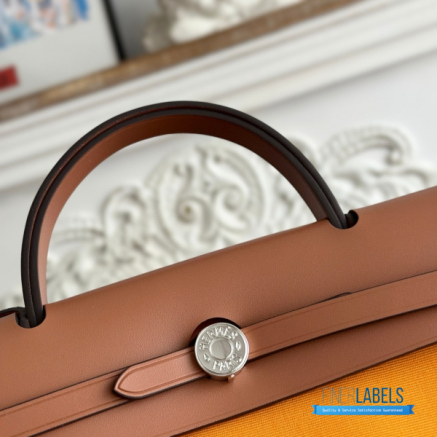 Hermès Herbag Zip 31 Bag | 31x25x10 cm | Luxury Canvas & Leather Shoulder Bag for Women | Spacious Everyday Hermès Tote1:1High-quality replica