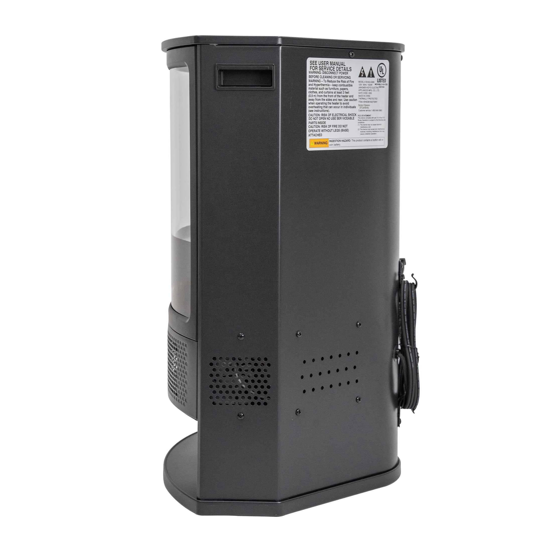 Better Homes & Gardens New Indoor Electric Corner Stove Heater with Remote - Image 3