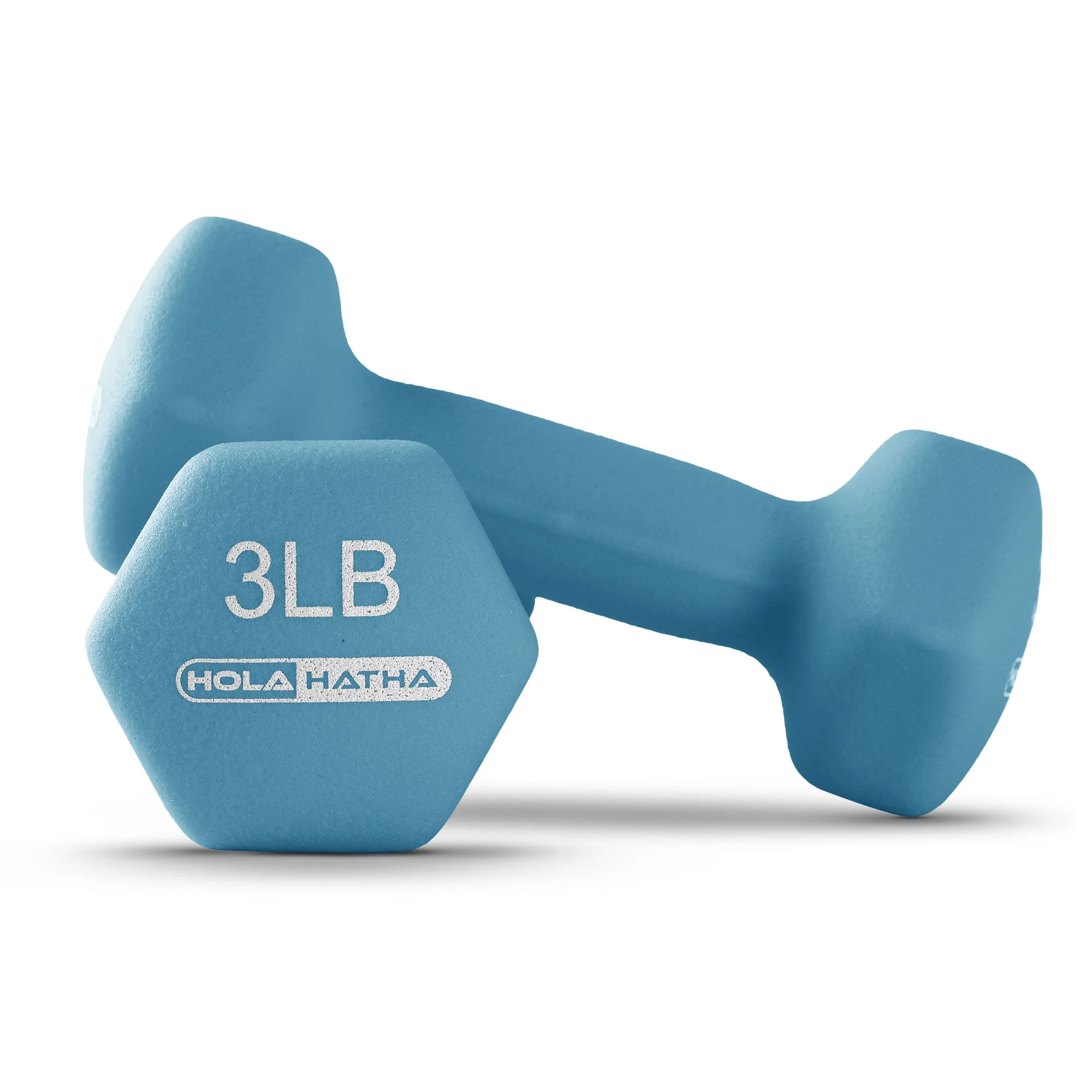HolaHatha Neoprene Dumbbell Weight Set with Rack (Black), 112.5 lb - Image 36