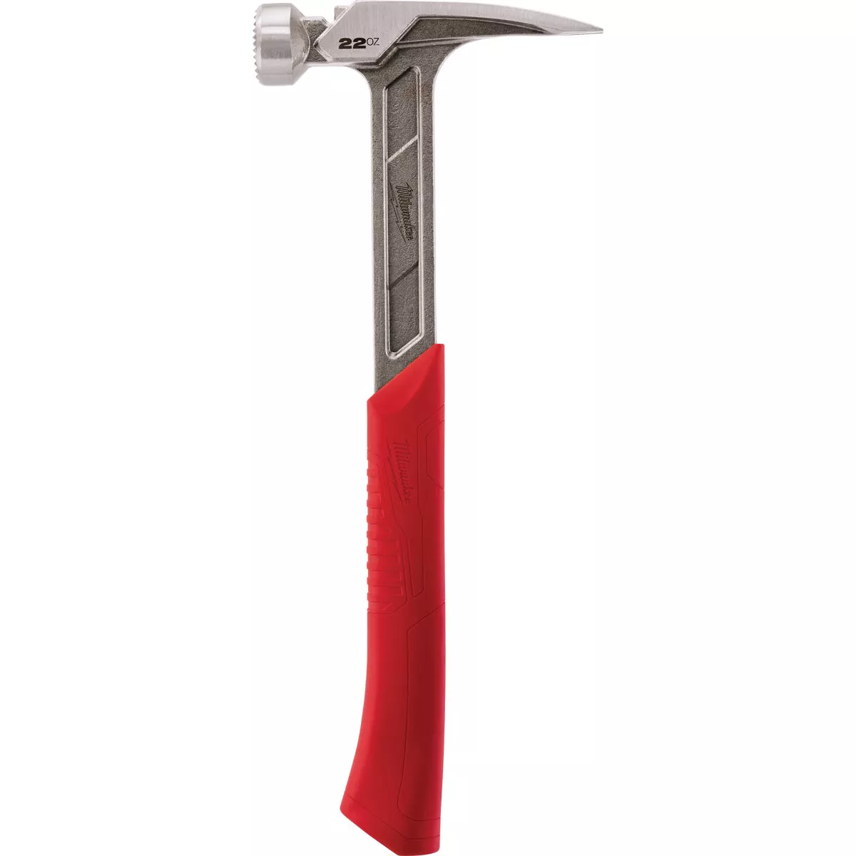 Milwaukee 22 Oz. Milled-Face Framing Hammer with Steel I-Beam Handle
