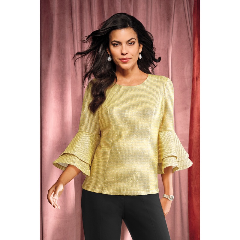 Madelyn Top - MIDNIGHT VELVET CATALOG