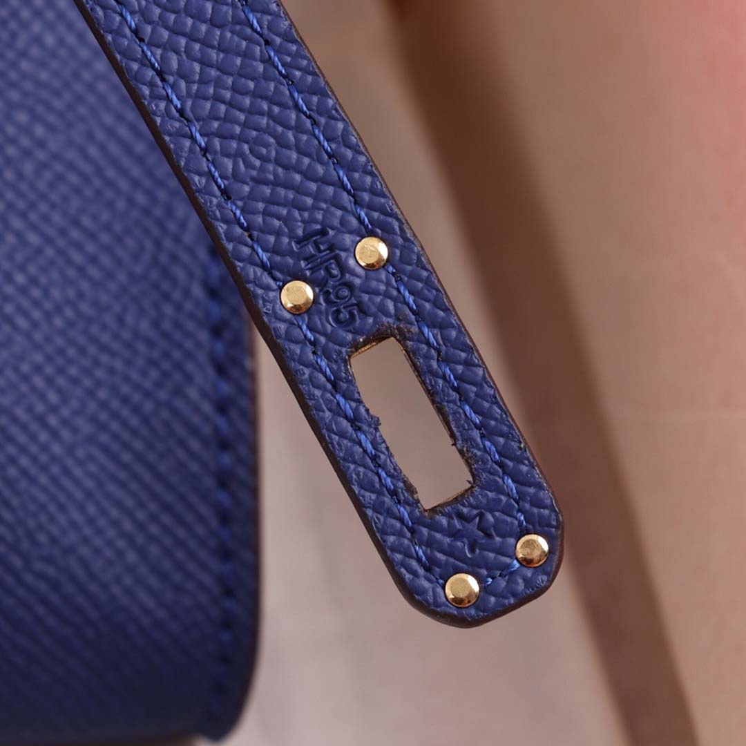 Replica Hermes Aaa-Kelly Cut Pochette Black/Brown/Blue1:1High-quality replica
