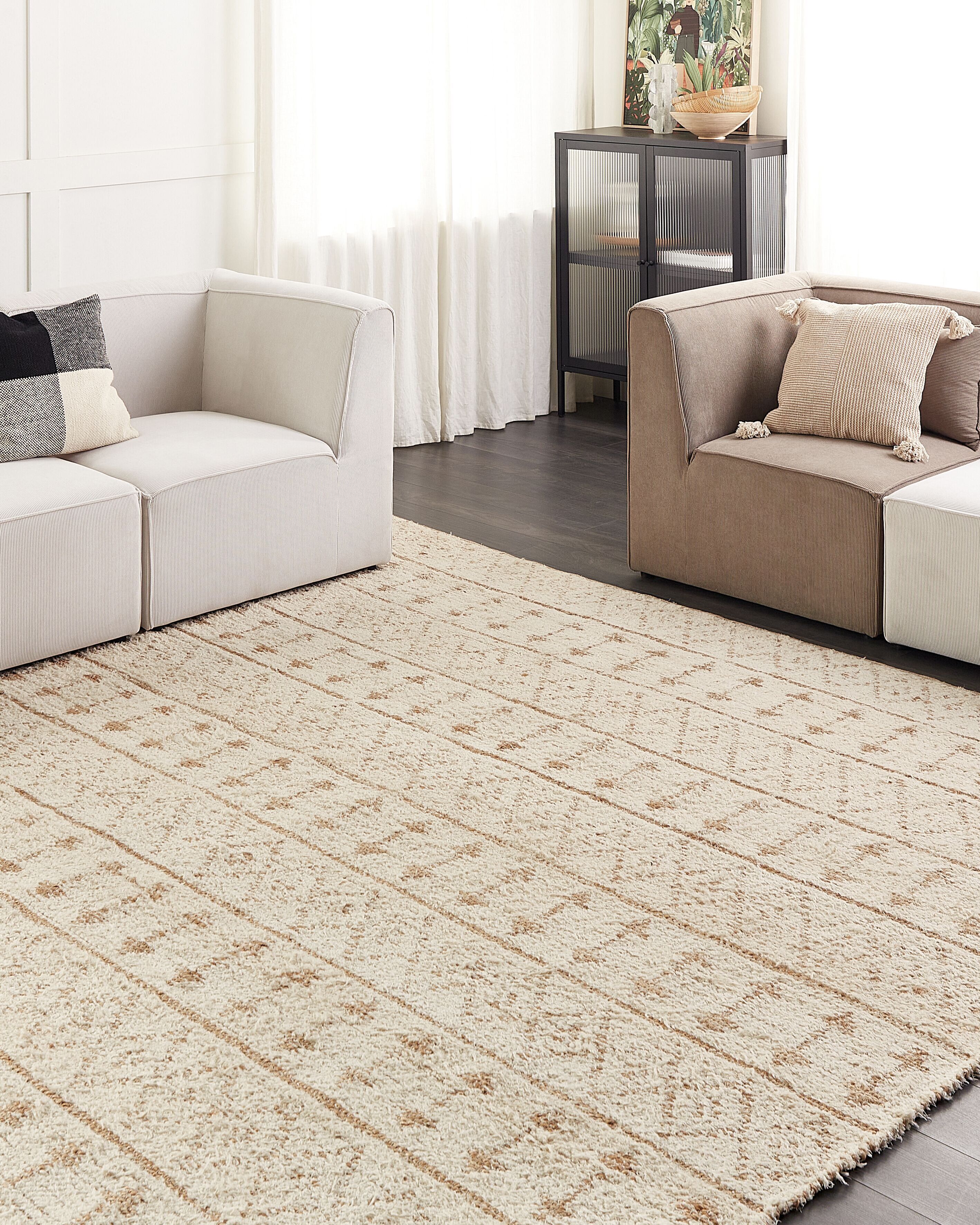 Rug SANAO Beige 300 x 400 cm