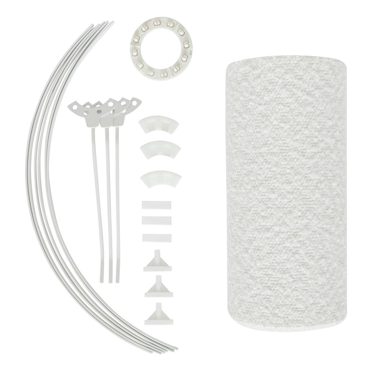 Lampshade "Beline" White, D.50 cm