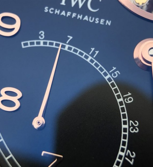 Replica IWC AZ Portuguese Tourbillon IW5046 RG Black Dial - Top club