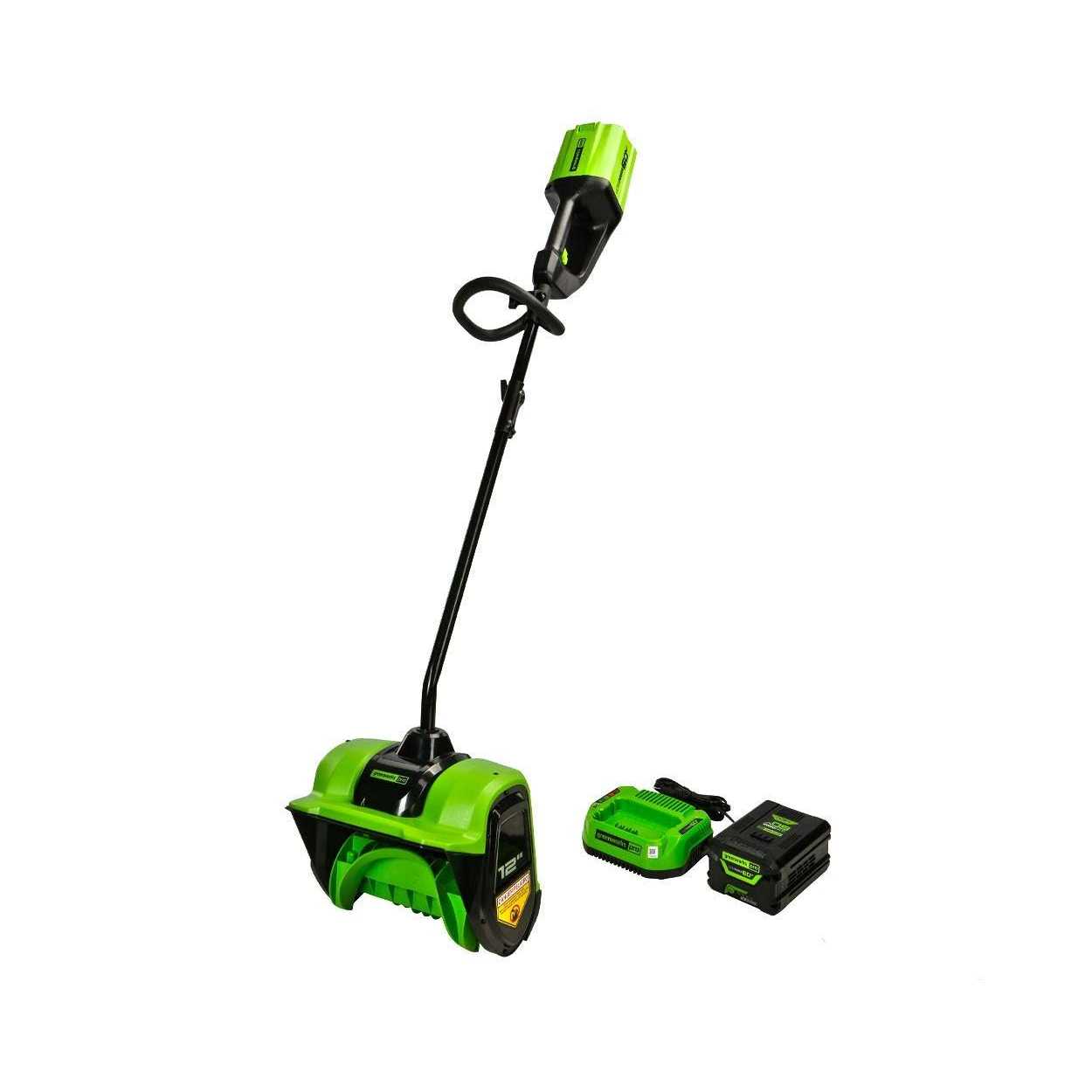 Greenworks 60V 12-in Cordless Brushless Snow Shovel - 2608602 Greenworks 60V 12-in Cordless Brushless Snow Shovel - 2608602