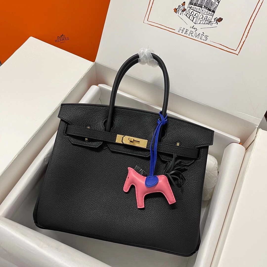 Hermes Birkin 30cm Togo Leather Gold Hardware