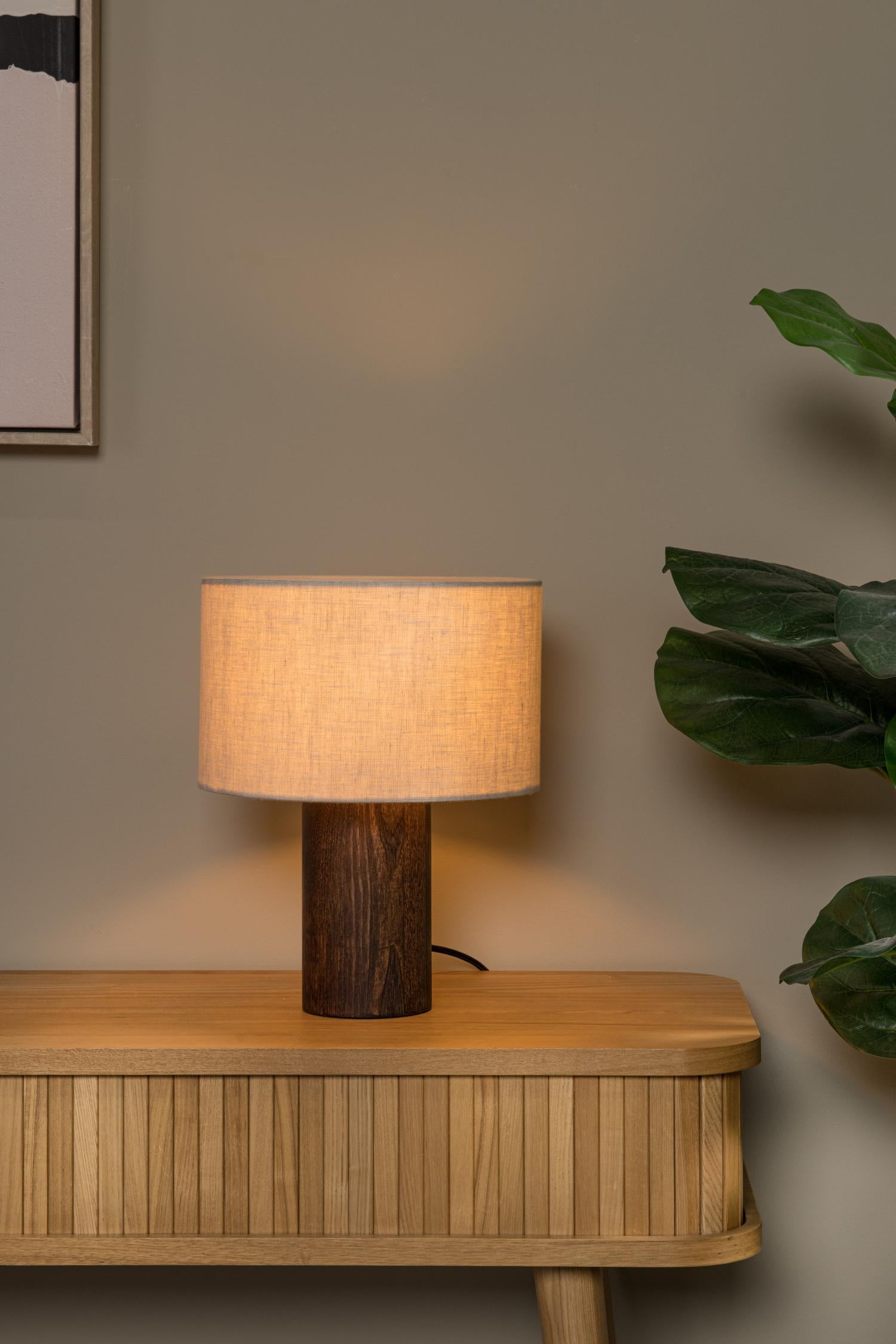 Lucide TACHINA Tafellamp - Naturel
