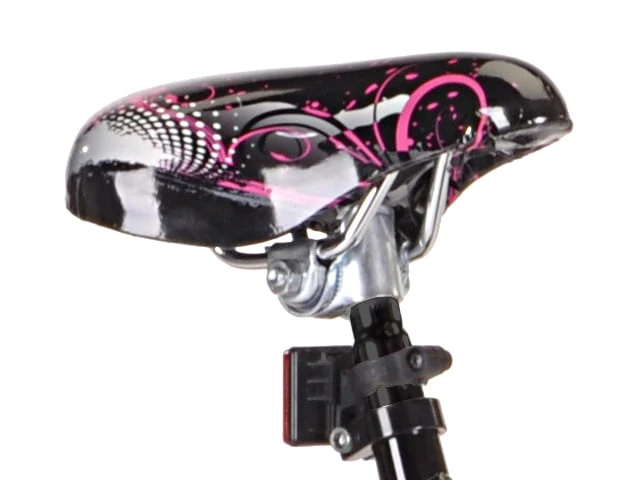 20" Girls', Trouble BMX Bike, Black/Pink - Image 3
