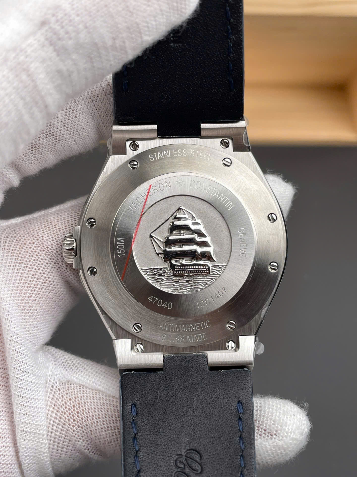 Vacheron Constantin Luxury Replica Watches Overseas 47040 Blue Dial MKS Factory 42mm - Top club