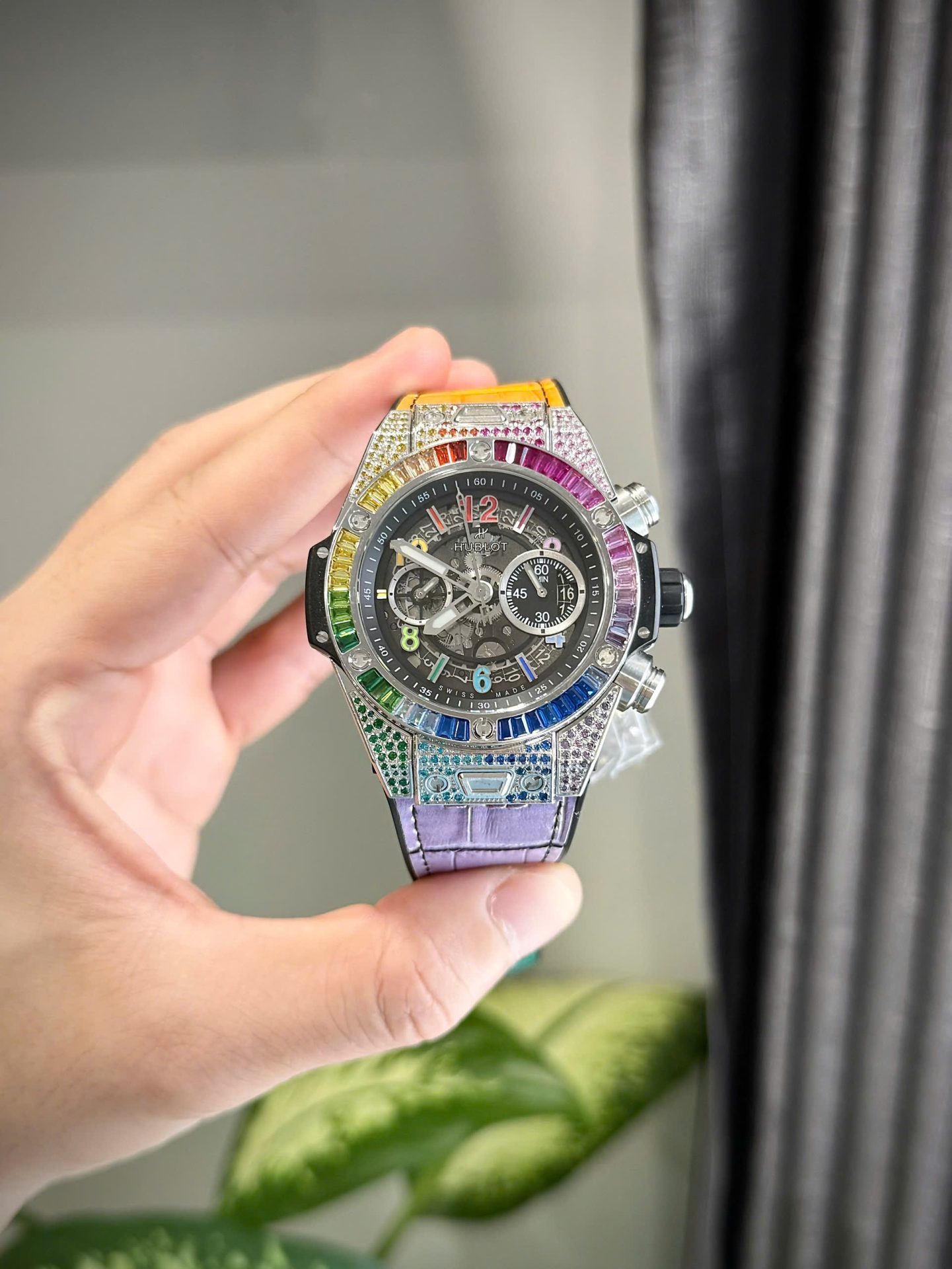 Hublot Big Bang Unico Rainbow Titanium Replica 11 Watch BBF Factory 45mm - Top club