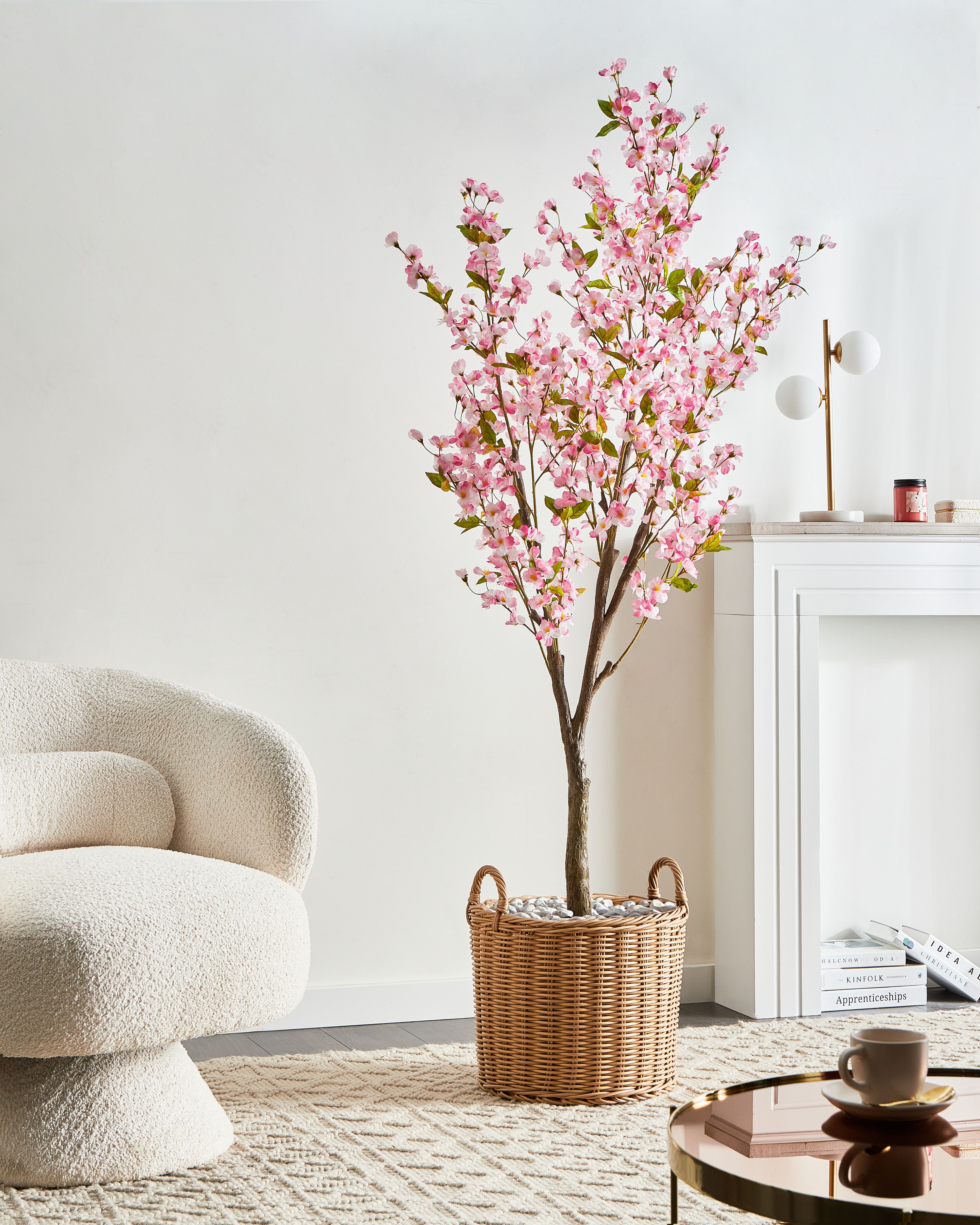 Artificial Plant CHERRY TREE 180 cm Pink