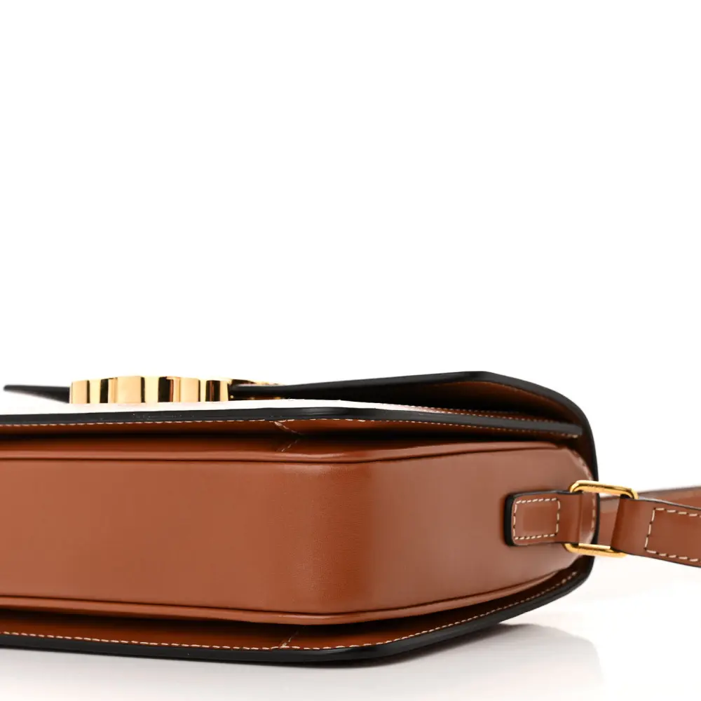 Celine Tan Calfskin Mirror Quality Replica with Gold Hardware1:1High-quality replica