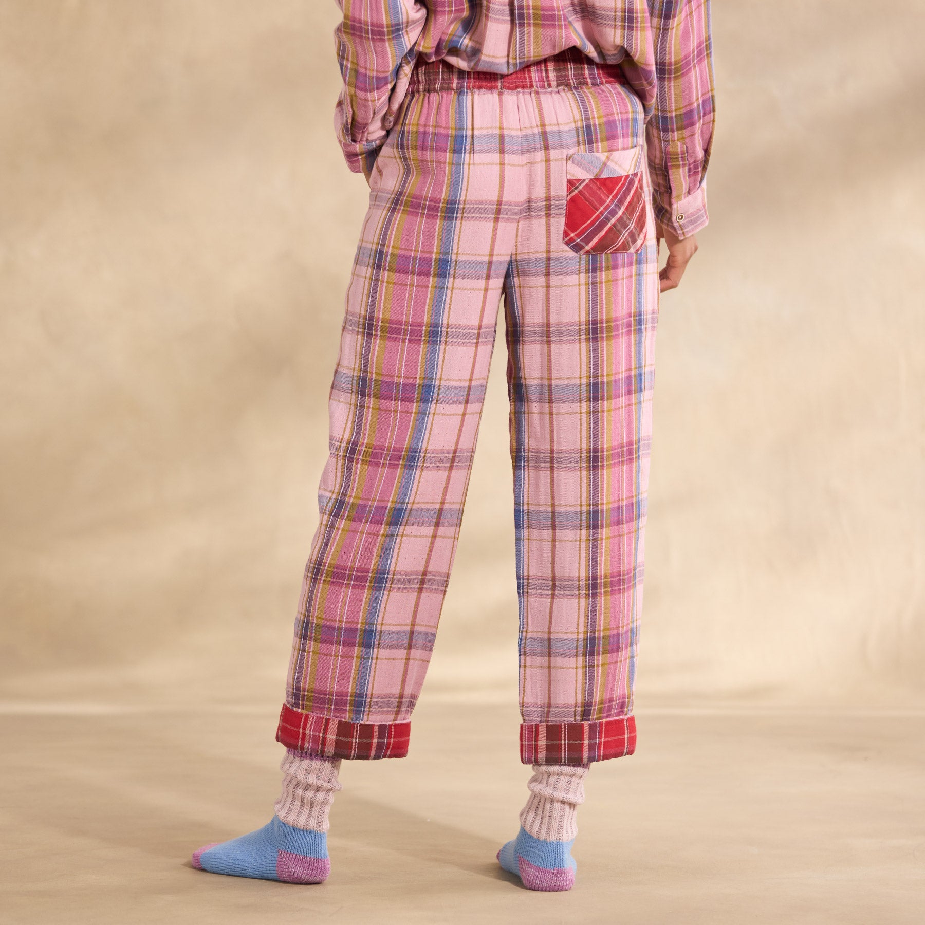 Martina Plaid Pajama Bottoms - Sundance Clothing