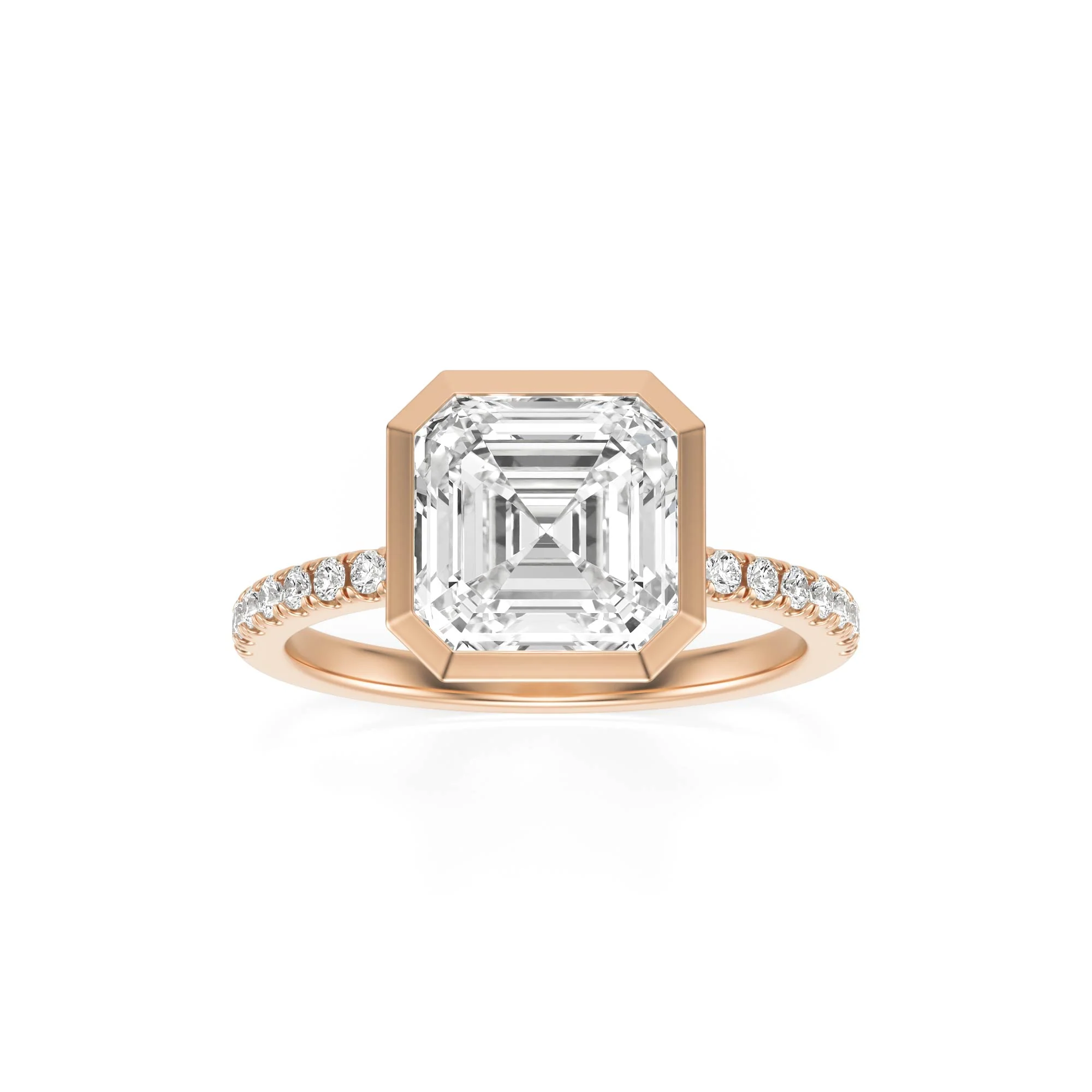 The Asscher Bezel Pavé