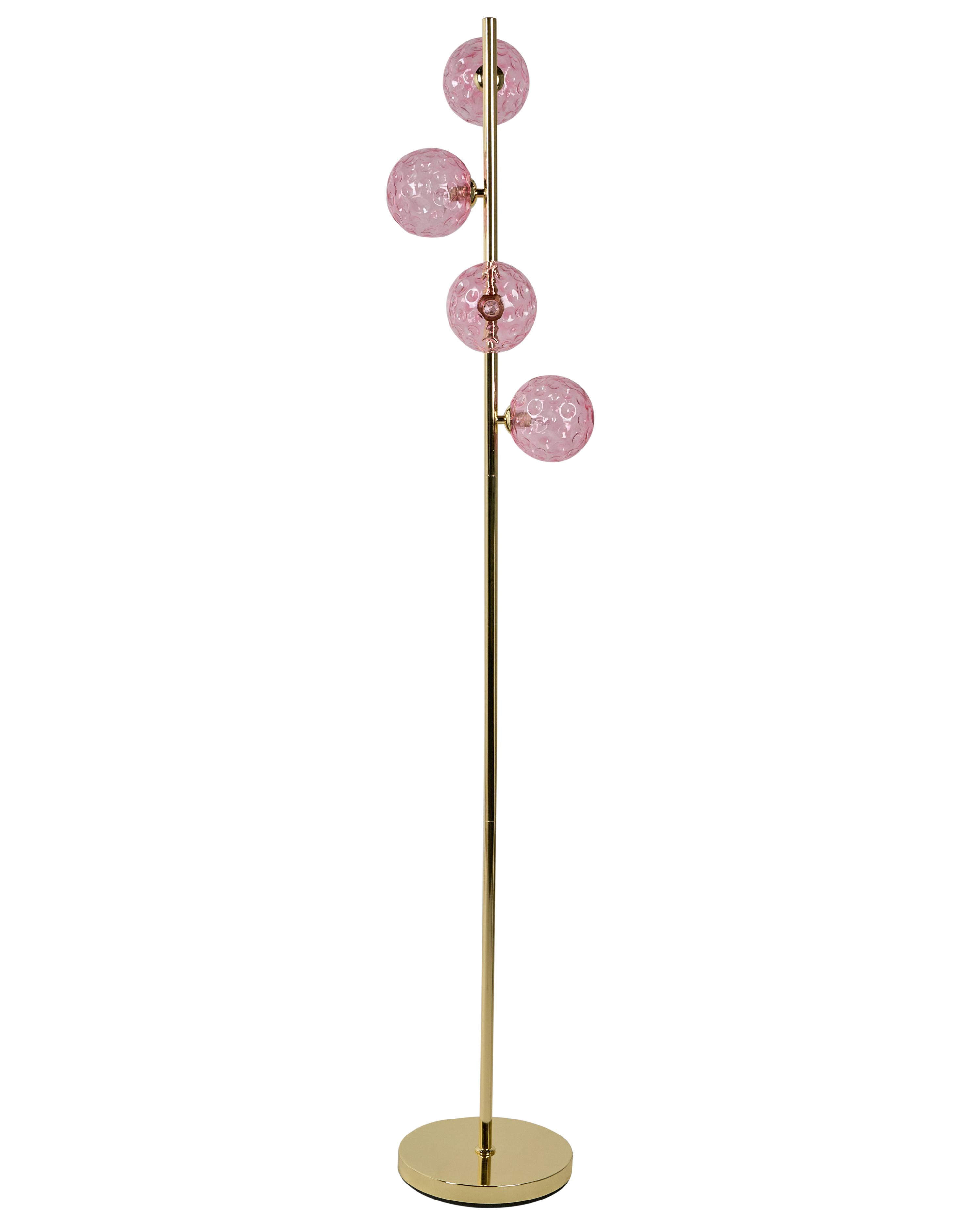 Floor Lamp ANADYR Glass Pink