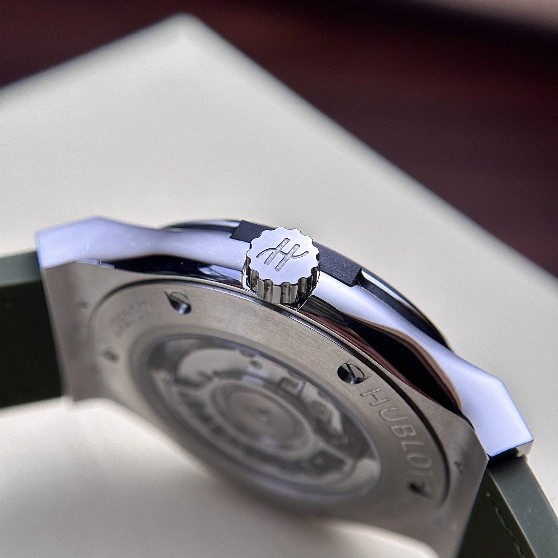 Hublot Replica 11 Watch Classic Fusion Green Dial Factory JJ+ 42mm - Top club