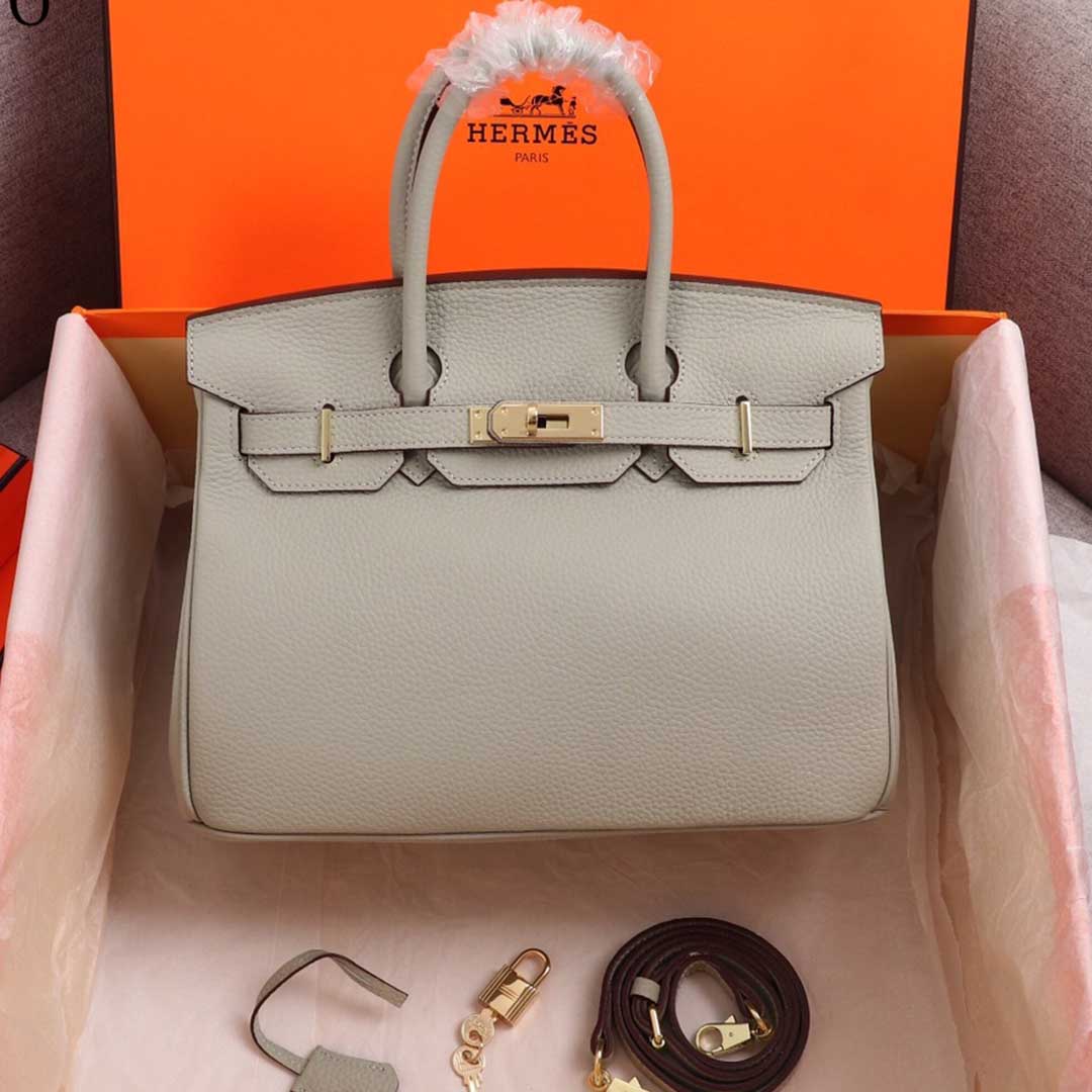 Replica Hermes Aaa-Birkin 25/30/35 Bag Black/White/Pink1:1High-quality replica