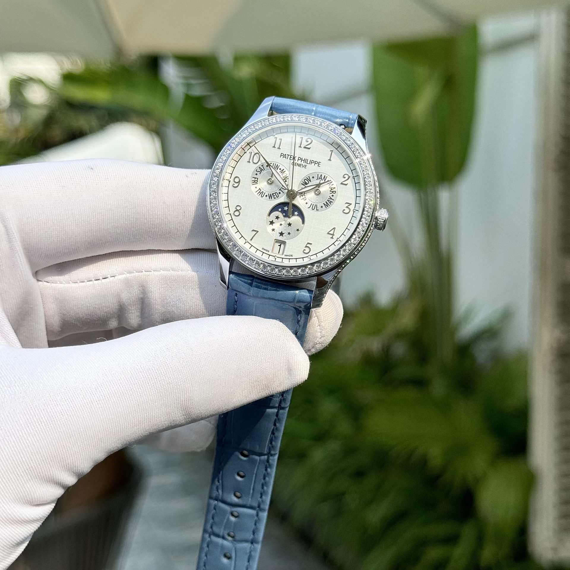 Patek Philippe Replica Watch Complications 4947G Leather Strap 38mm - Top club