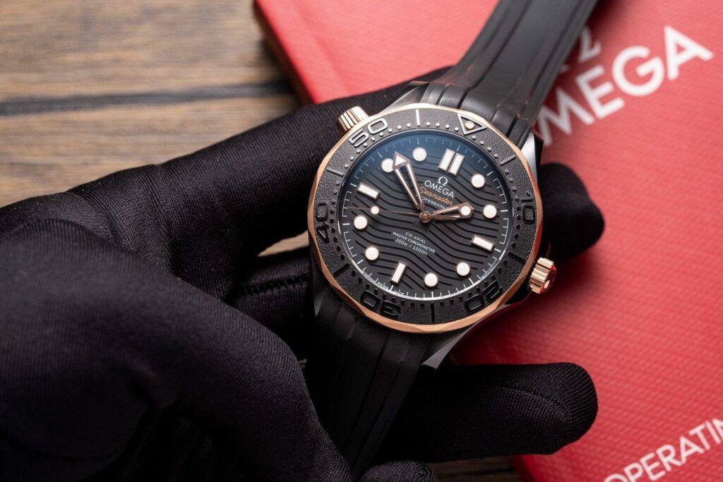 Omega Replica Watch Seamaster Black Dial Rubber Strap VS Factory 42mm - Top club