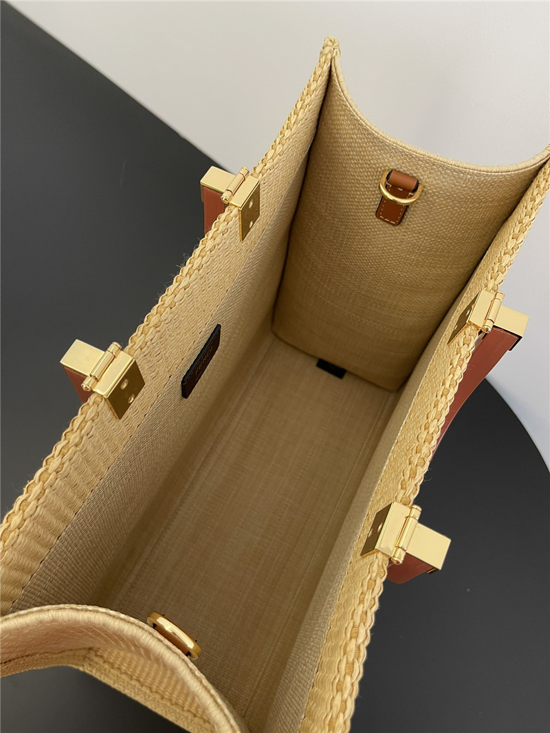 fendi sunshine straw shopping bag - Replicaclubs