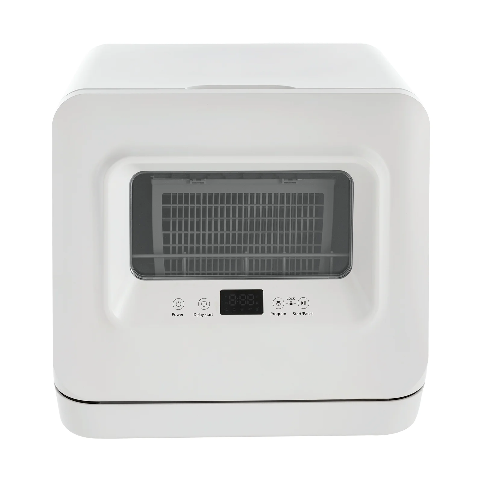 Compact Countertop Dishwasher �?6-8 Place Settings, 4 Washing Modes, Efficient 785W Power, Low Noise, Automatic Drying, Ideal for Small Kitchens and Apartments