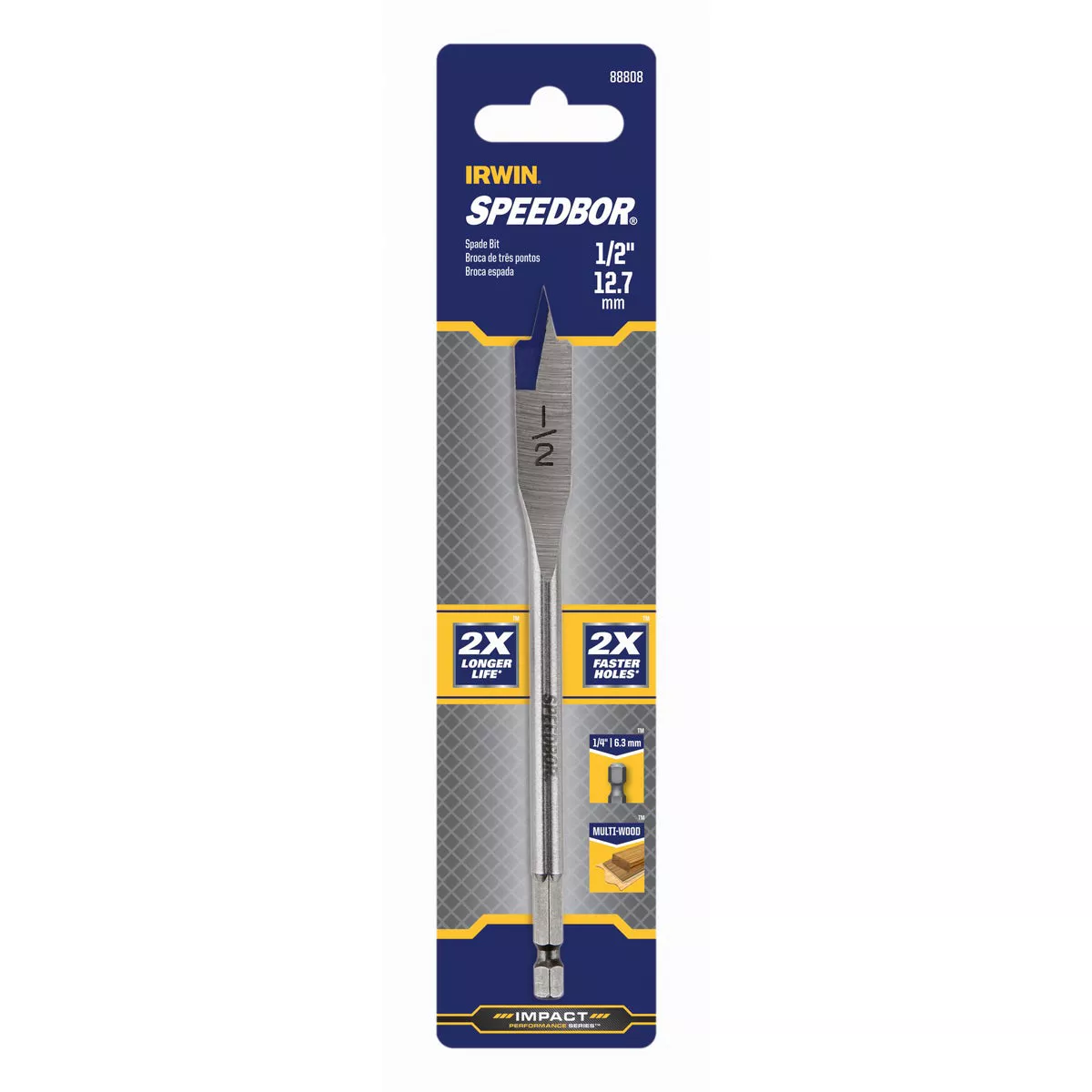 Irwin Speedbor 1/2 In. x 6 In. Spade Bit