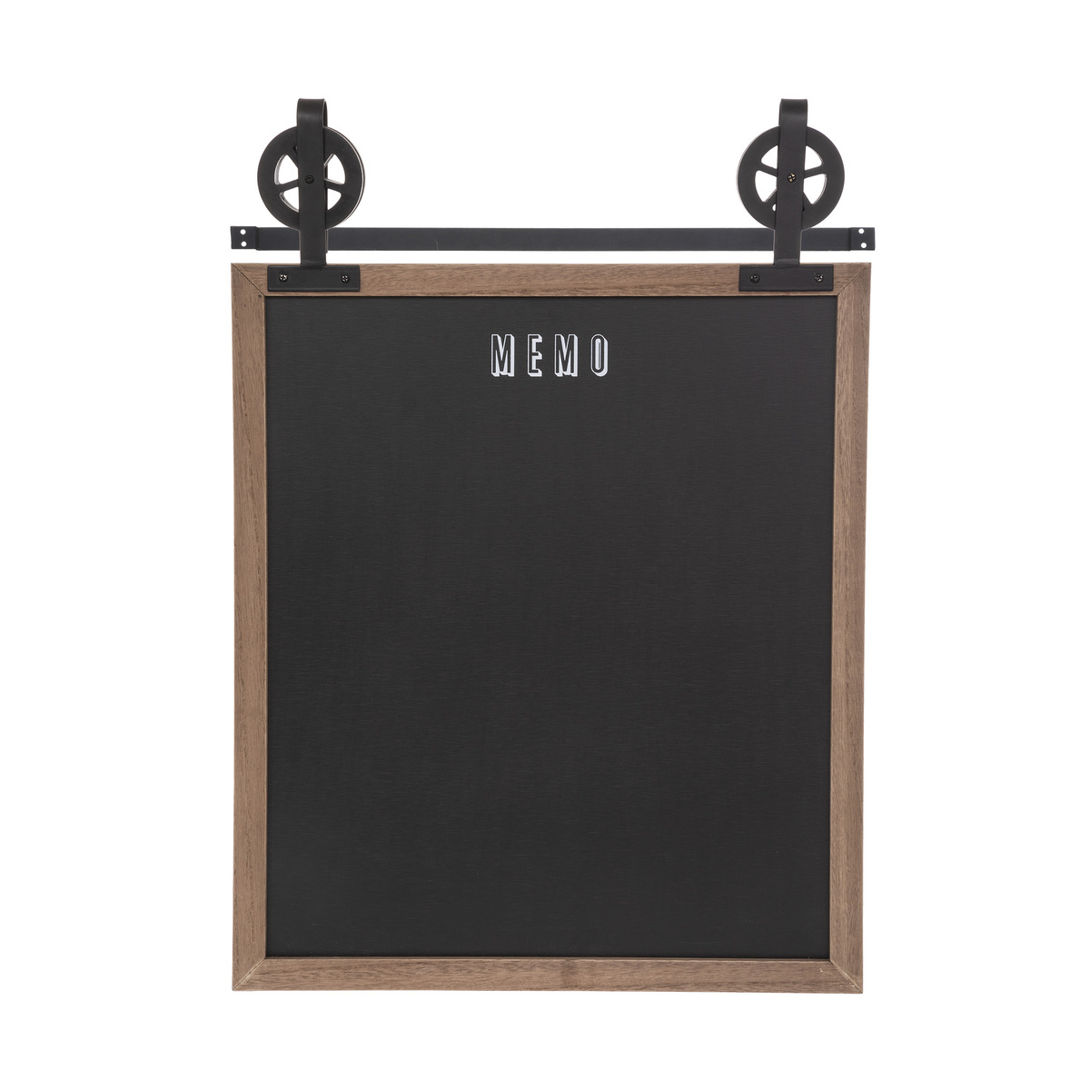 Slate memo"Dan" Black, 55x68 cm