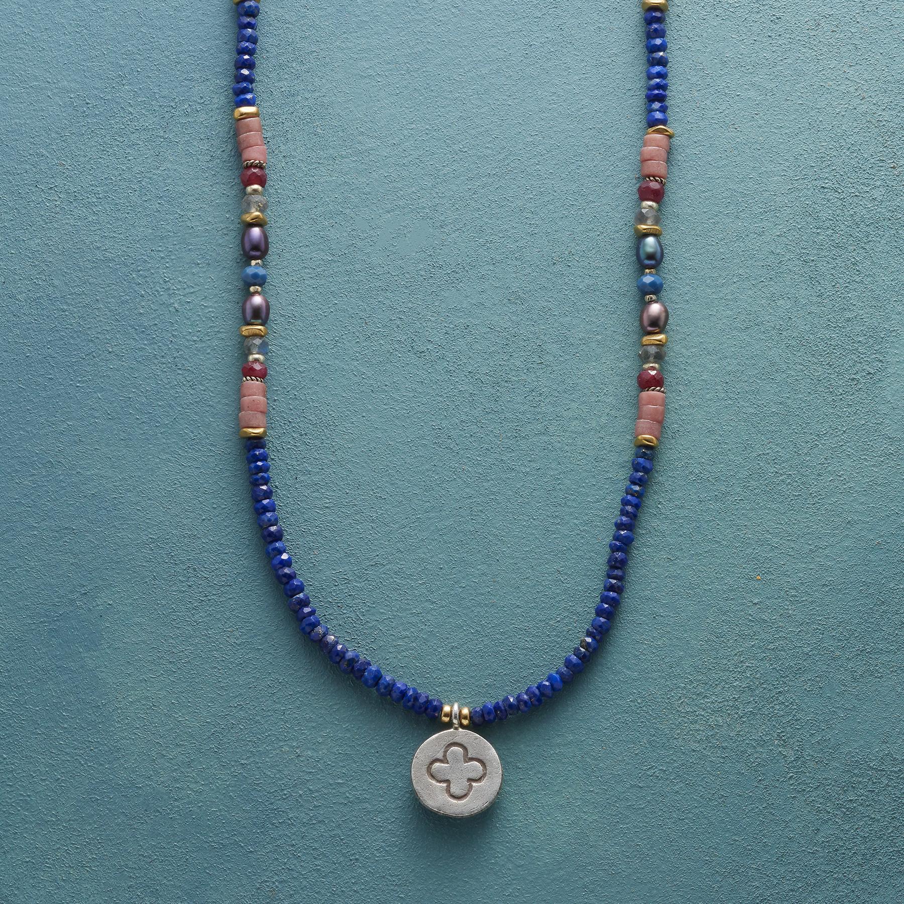 Cross Leaf Clover Necklace - Sundance Clothing