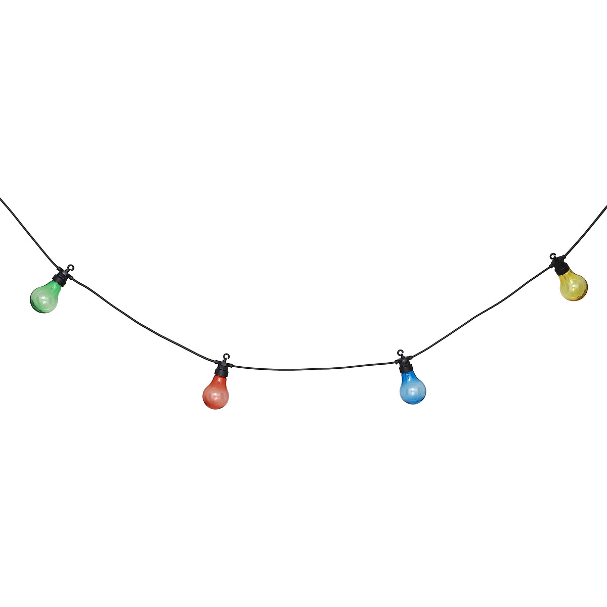 Outdoor LED garland Multicoloured, L.500 cm