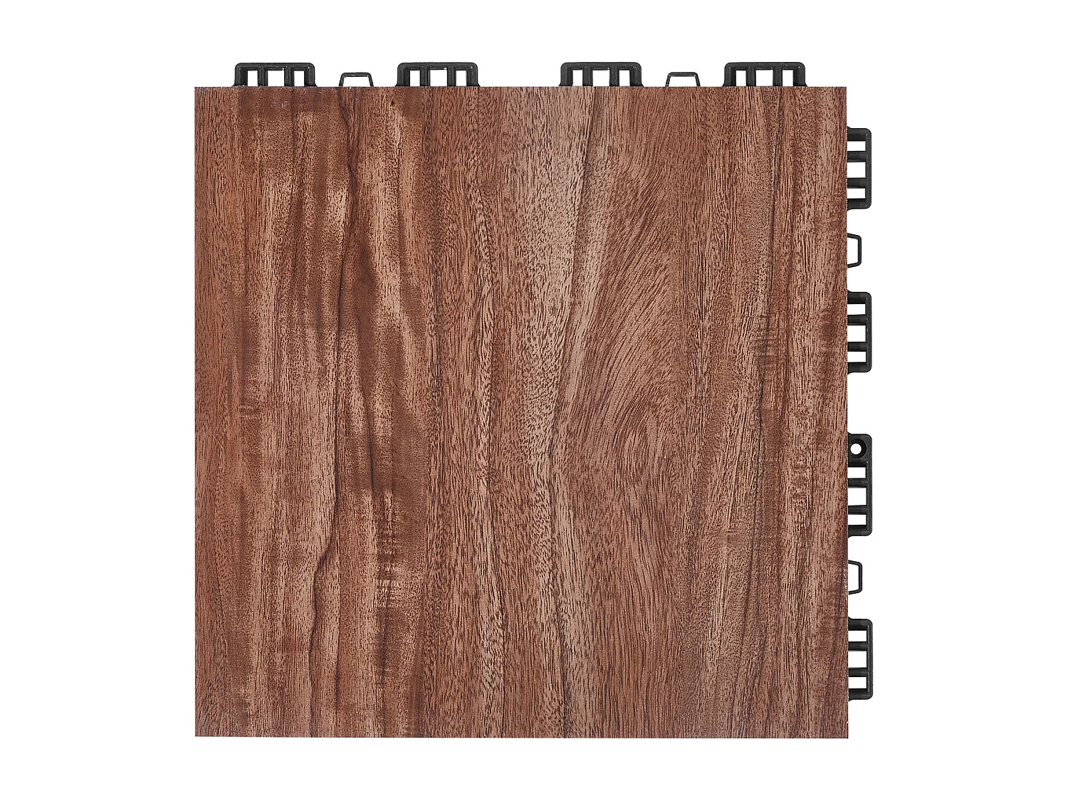 Revêtements de Sol SucceBuy pour Salle de Sport, Dalles en Caoutchouc Emboîtables de 25 Pièces, Puzzle PP+PVC