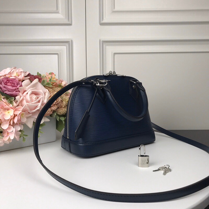 Louis Vuitton Alma BB 2way bag Epi Leather Indigo1:1High-quality replica