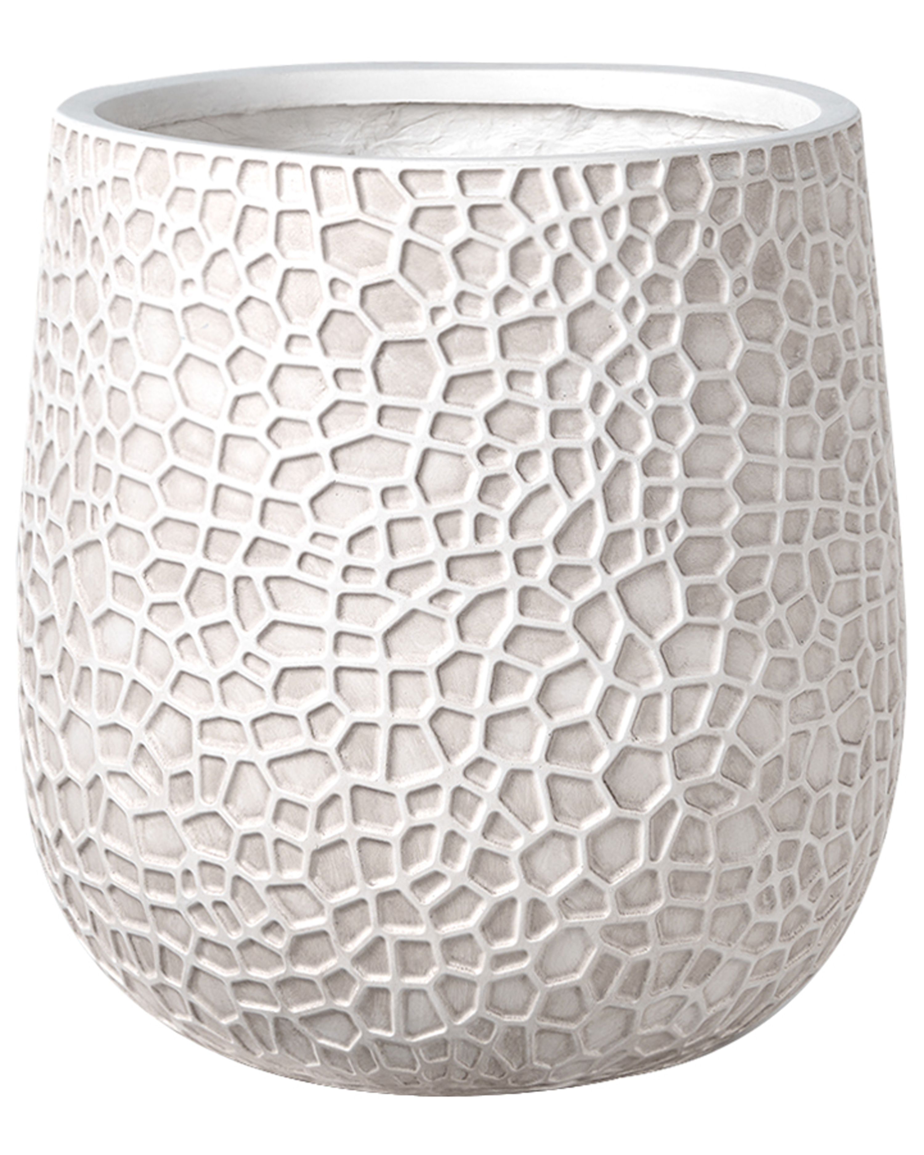 Plant Pot QIYUN 41 cm Light Beige