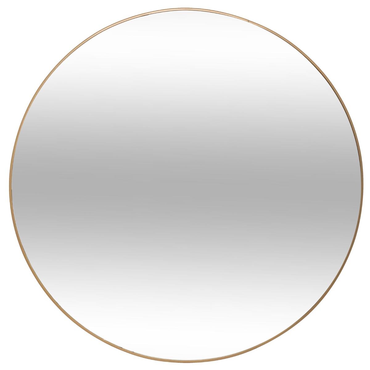 Mirror "Alice" Gilt metal, D.76 cm