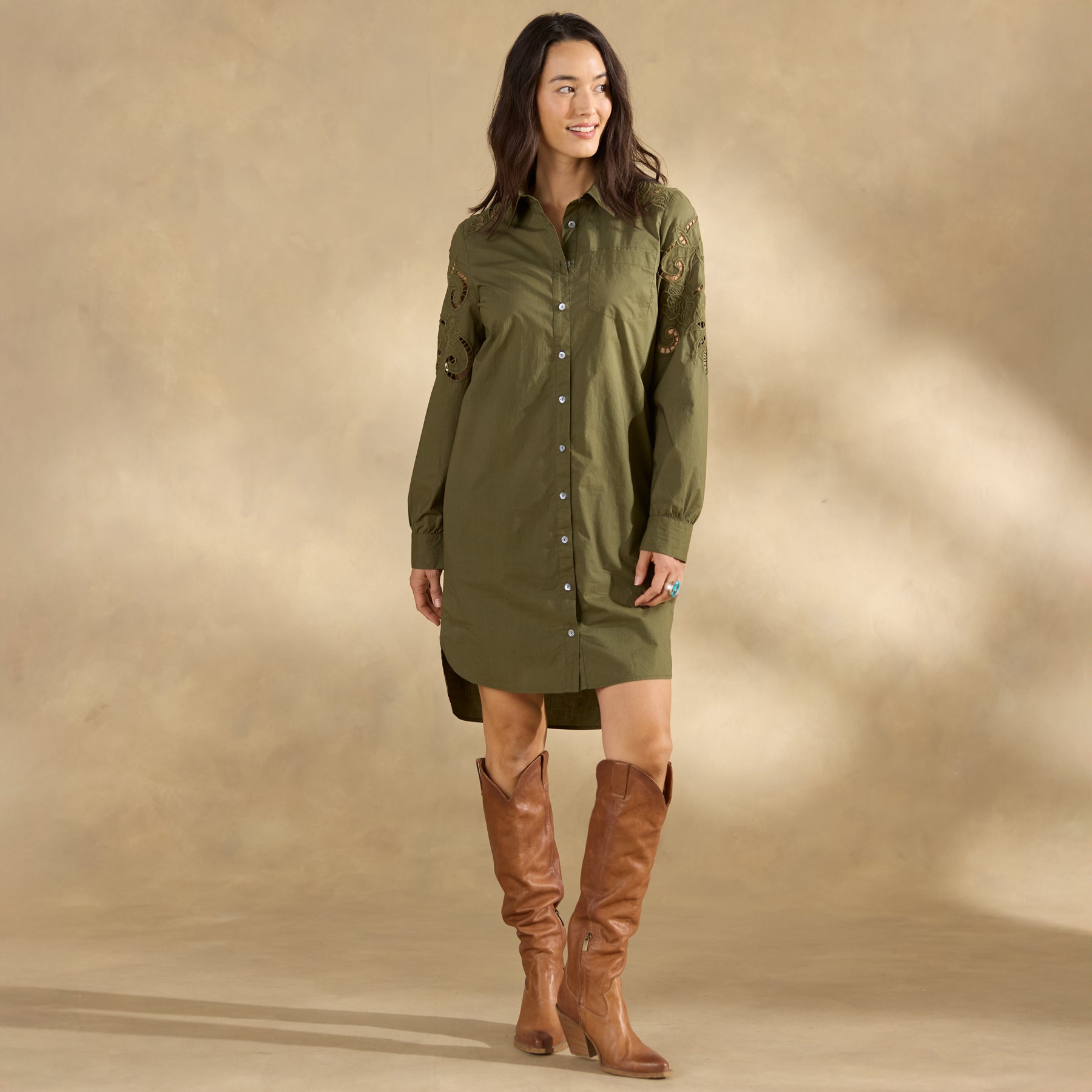 Sonda Shirt Dress - Sundance Clothing