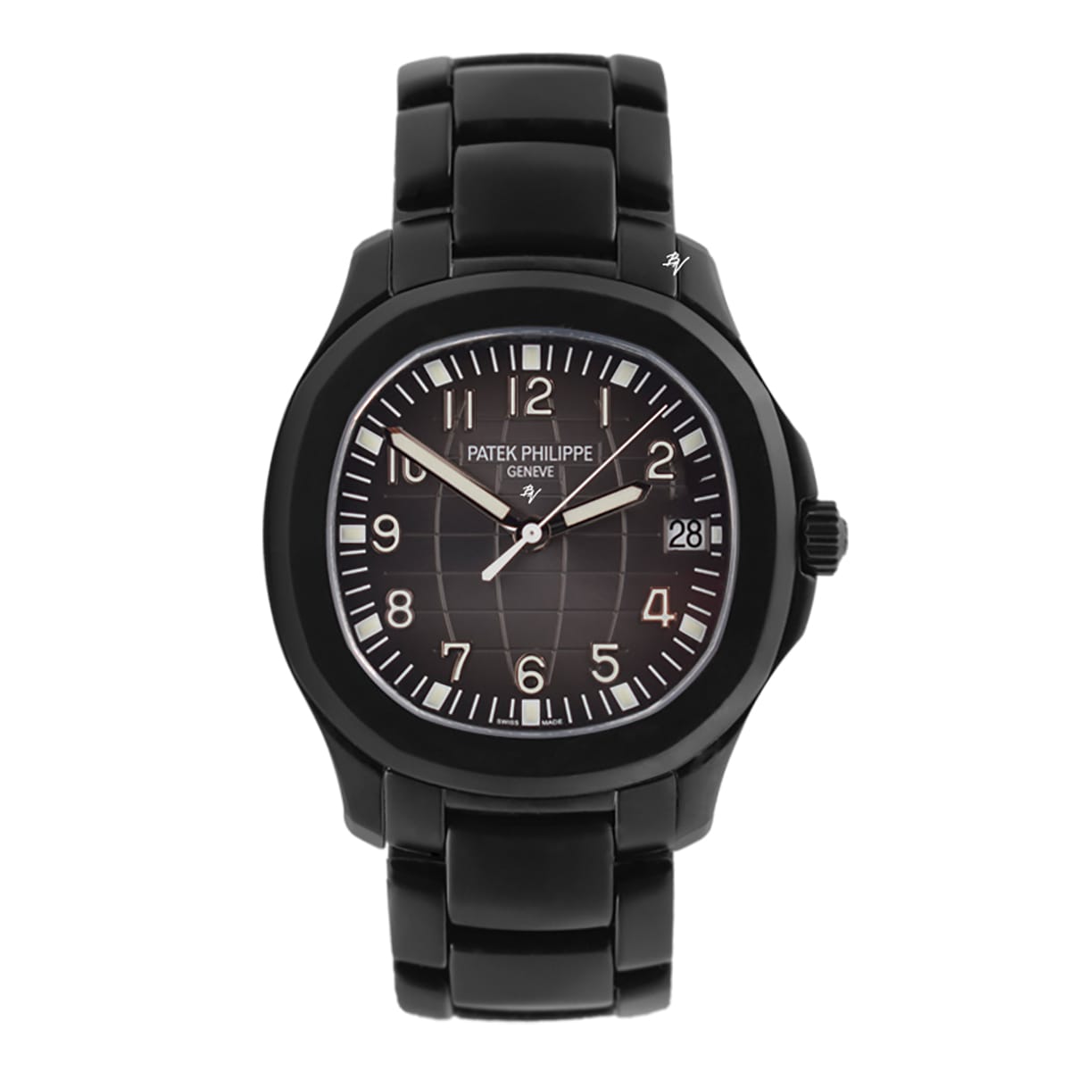 Fake Patek Philippe Replica Watch Aquanaut Limited Edition Black DLC-PVD(1:1 replica) - Elite Watch Atelier
