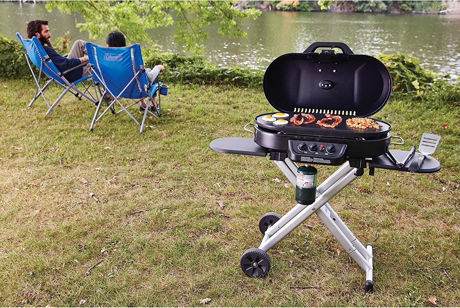 Coleman RoadTrip 285 Portable Stand-Up Propane Grill, Black - 2000033052 - Image 18 Coleman RoadTrip 285 Portable Stand-Up Propane Grill, Black - 2000033052 - Image 18