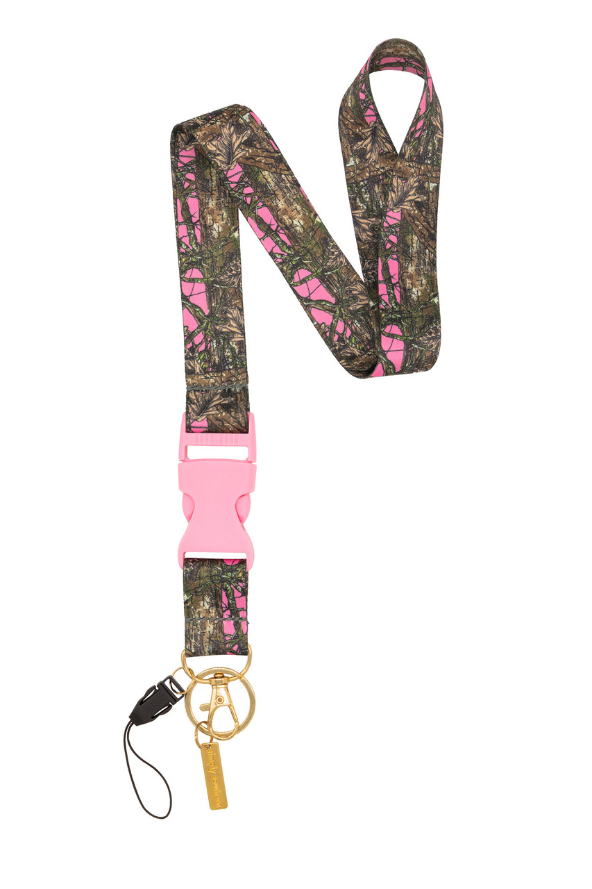 0225-LANYARD-BRK-CAMOPNK - Simply Southern Outlet
