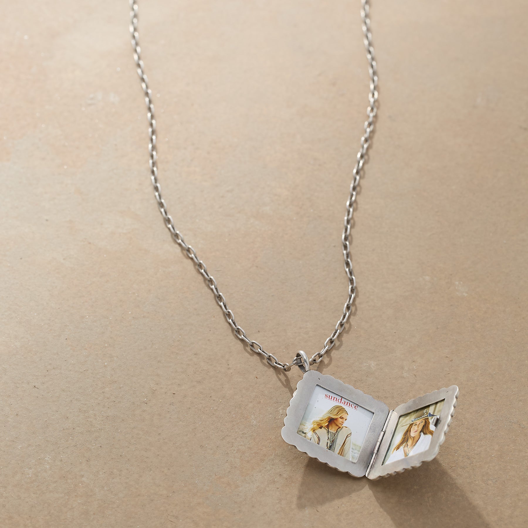 Concho Locket Necklace - Sundance Clothing