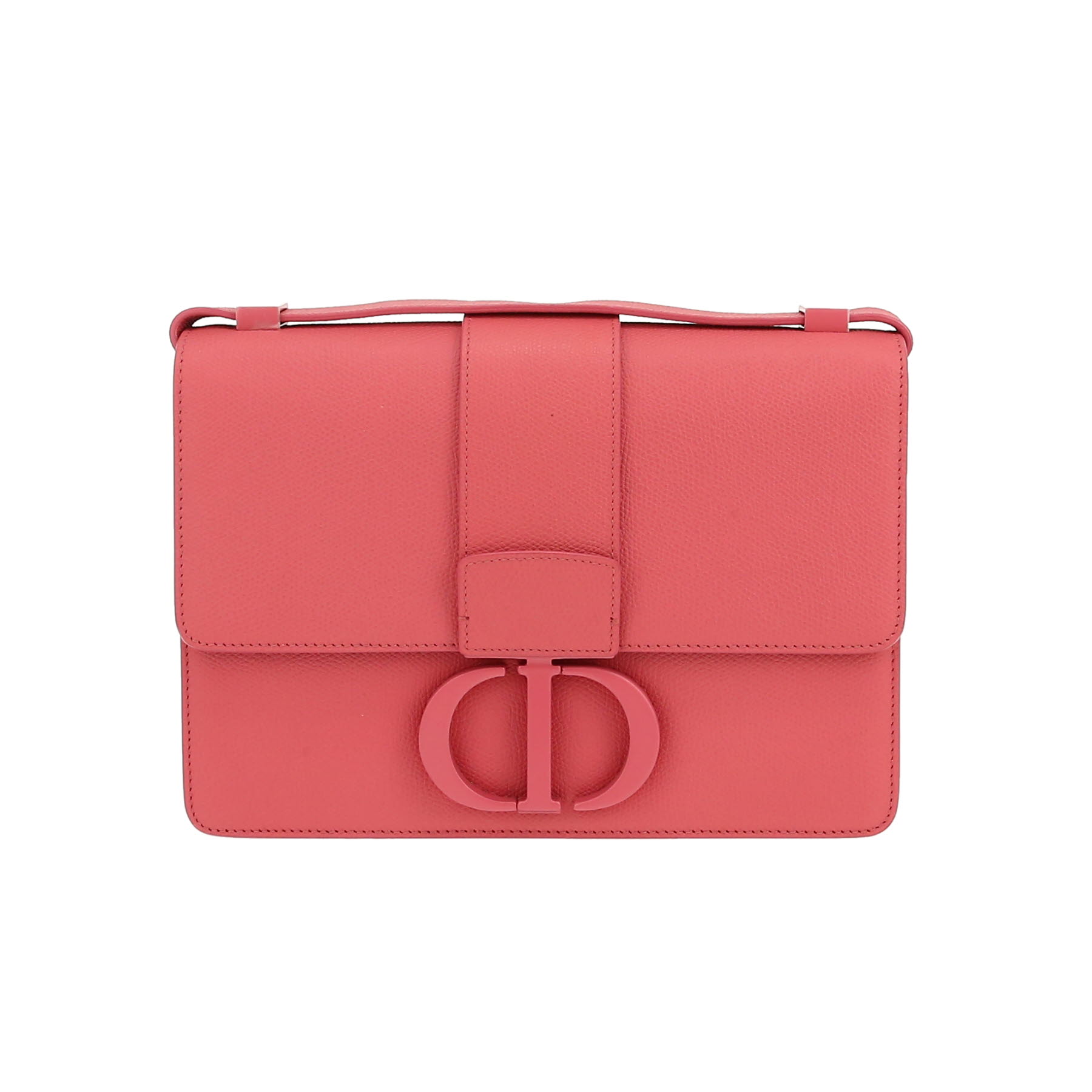 Dior 30 Montaigne shoulder bag in pink grained leather1:1High-quality replica