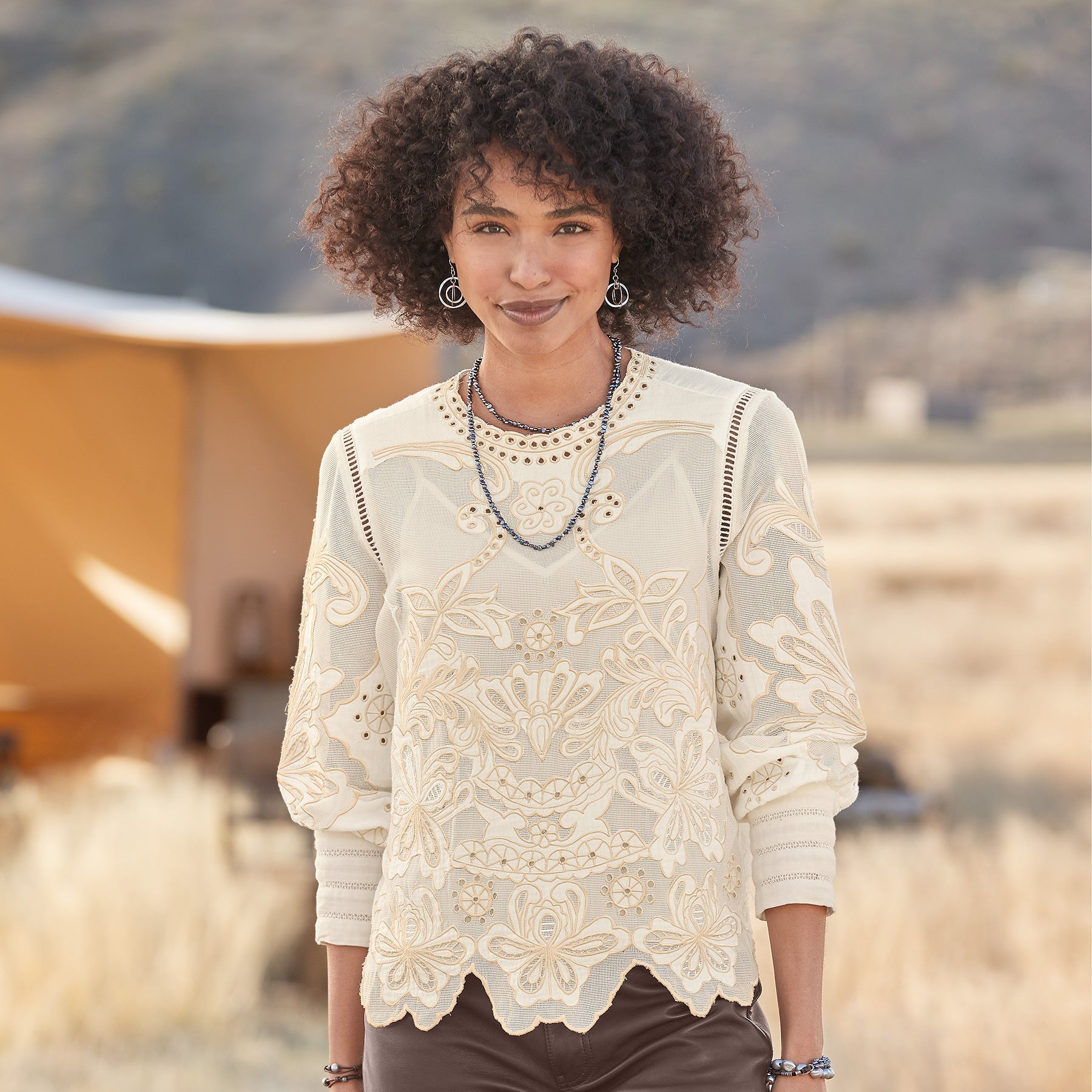 Reach For Beauty Top - Sundance Clothing