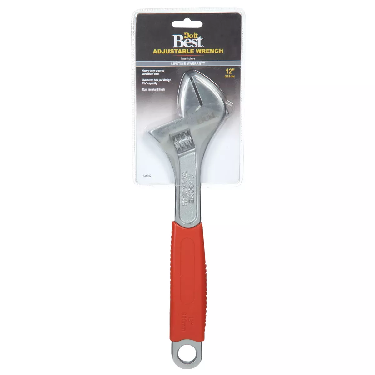 Do it Best 12 In. Adjustable Wrench