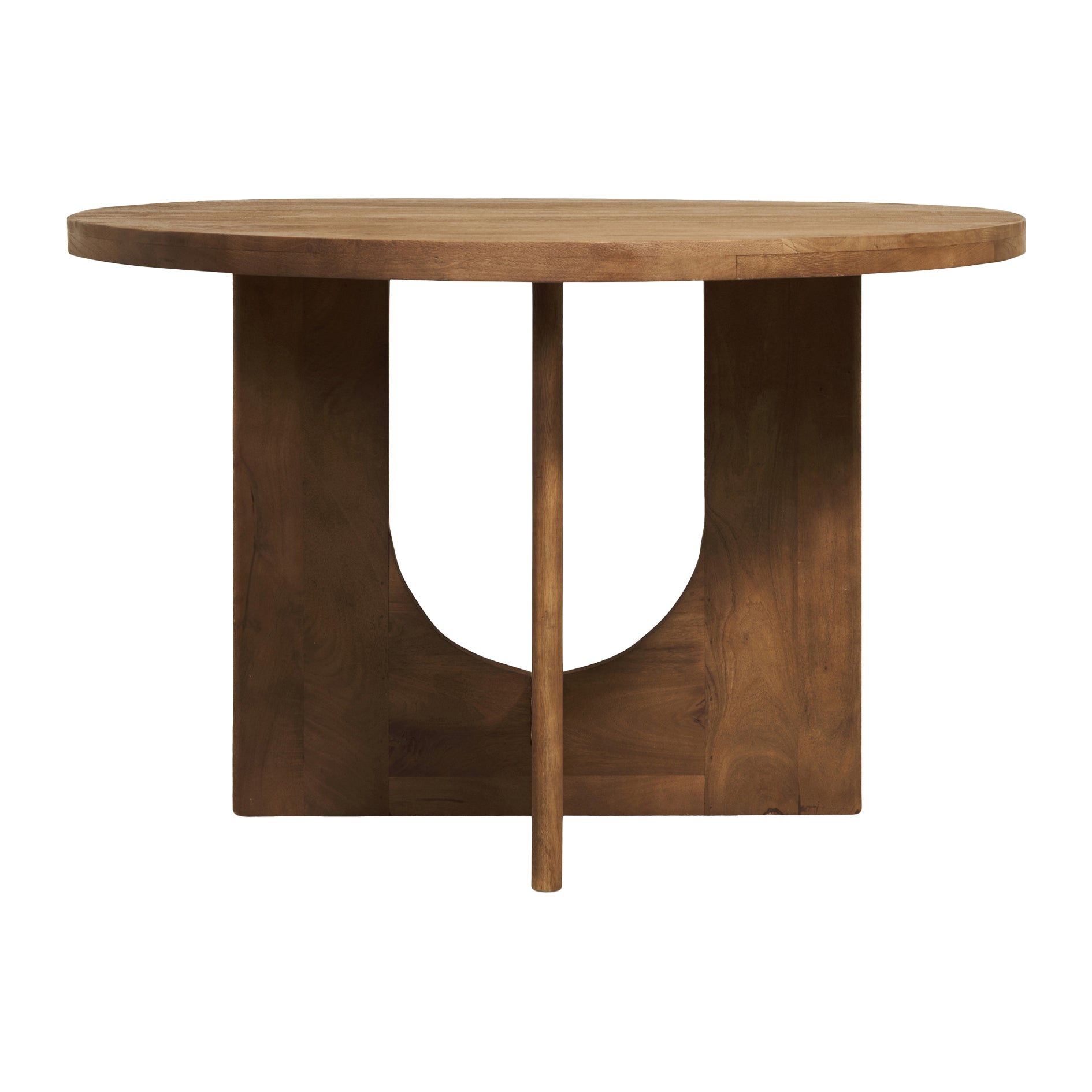 Blokker Brato Eettafel Ø 120 cm - Mangohout