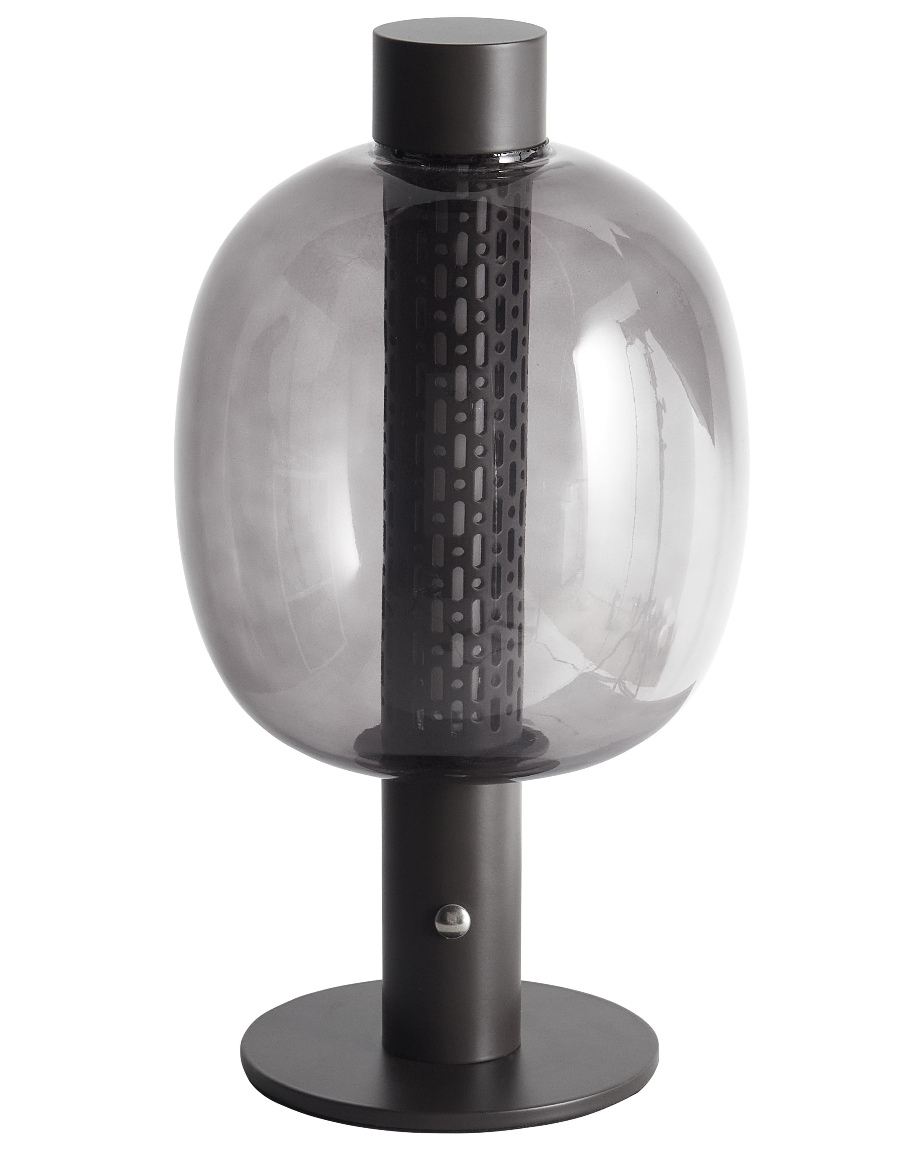 Wireless LED Table Lamp PULANGI with Dimmer Metal Black