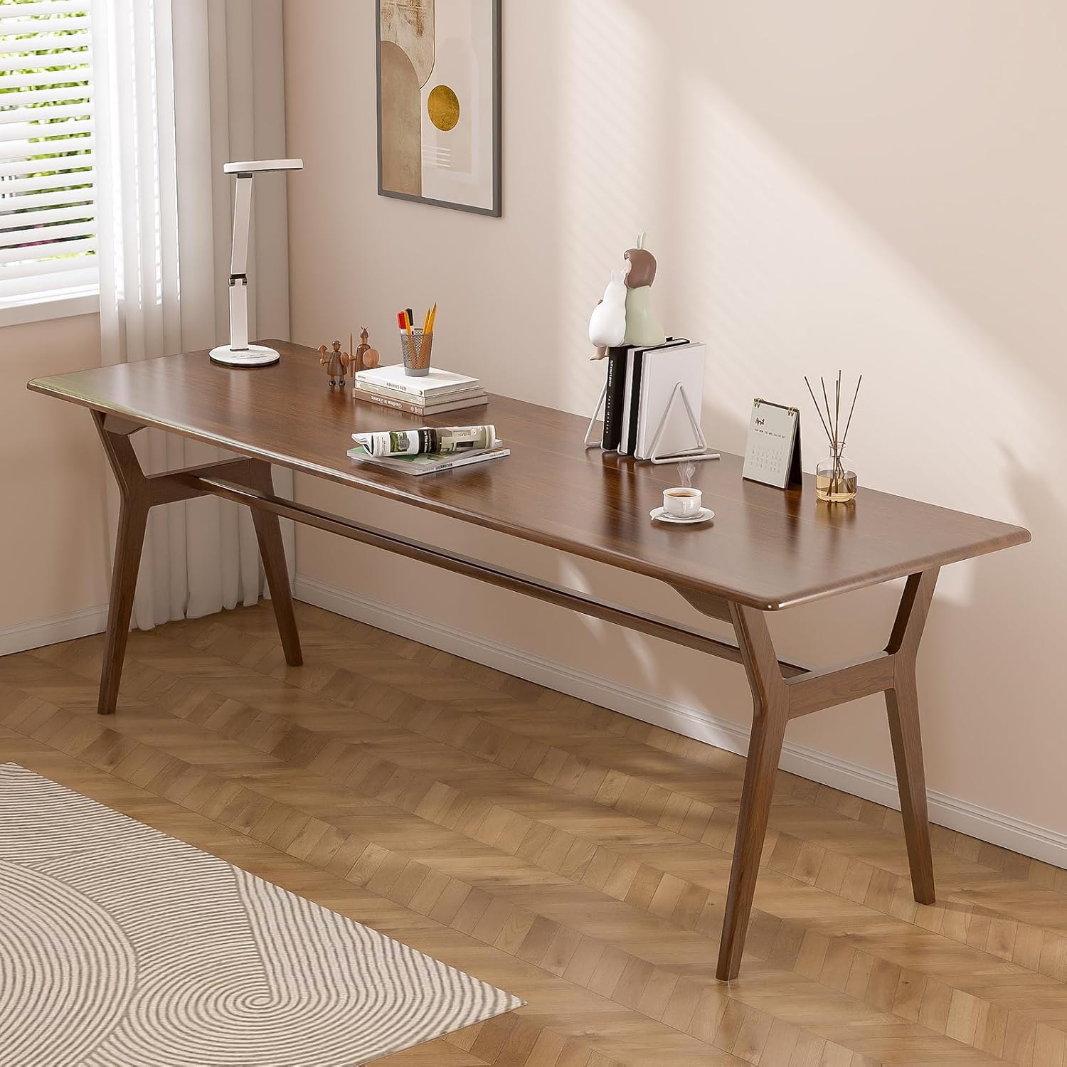 OSCHF Solid Wood Study Desk - 78.8