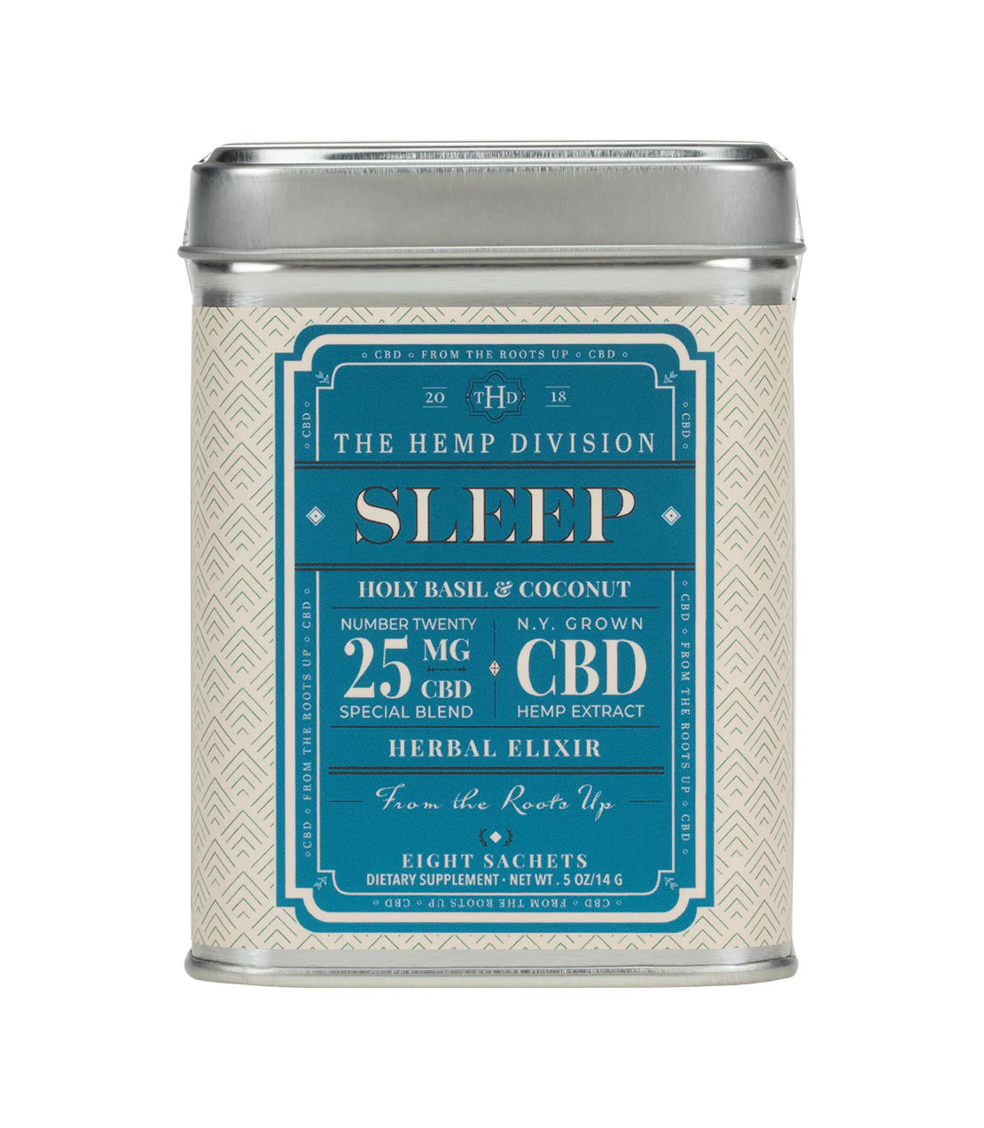 Holy Basil & Coconut – Sleep – 25 MG CBD