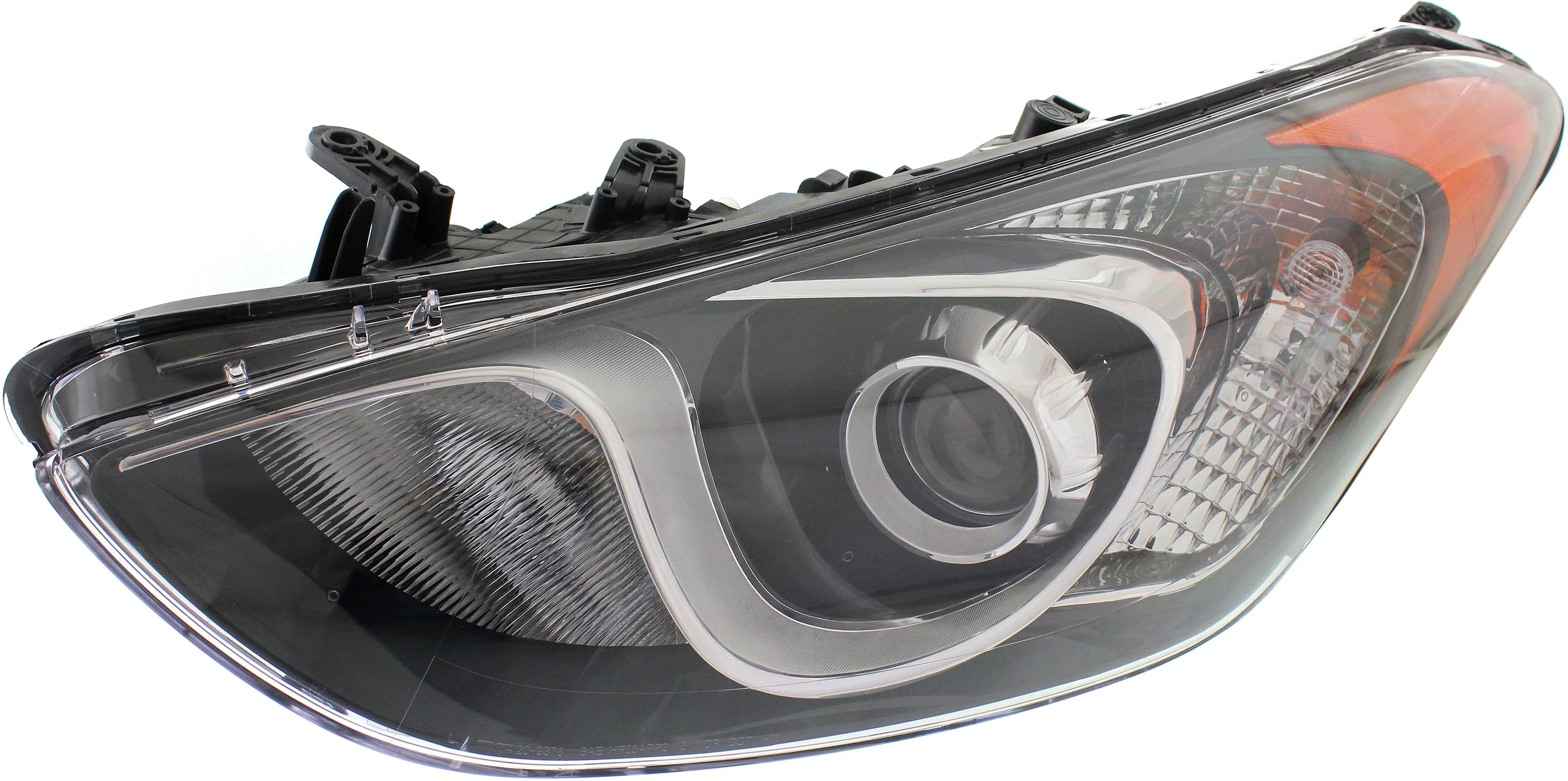 Headlight Compatible With 2013-2017 Hyundai Elantra GT Left Driver Halogen With bulb(s)