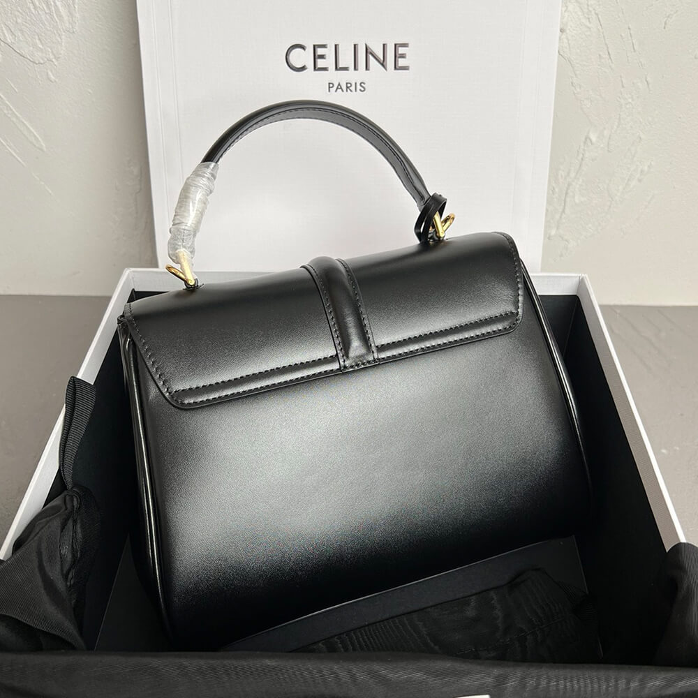 Celine Small 16 Bag in Satinated Calfskin1:1High-quality replica