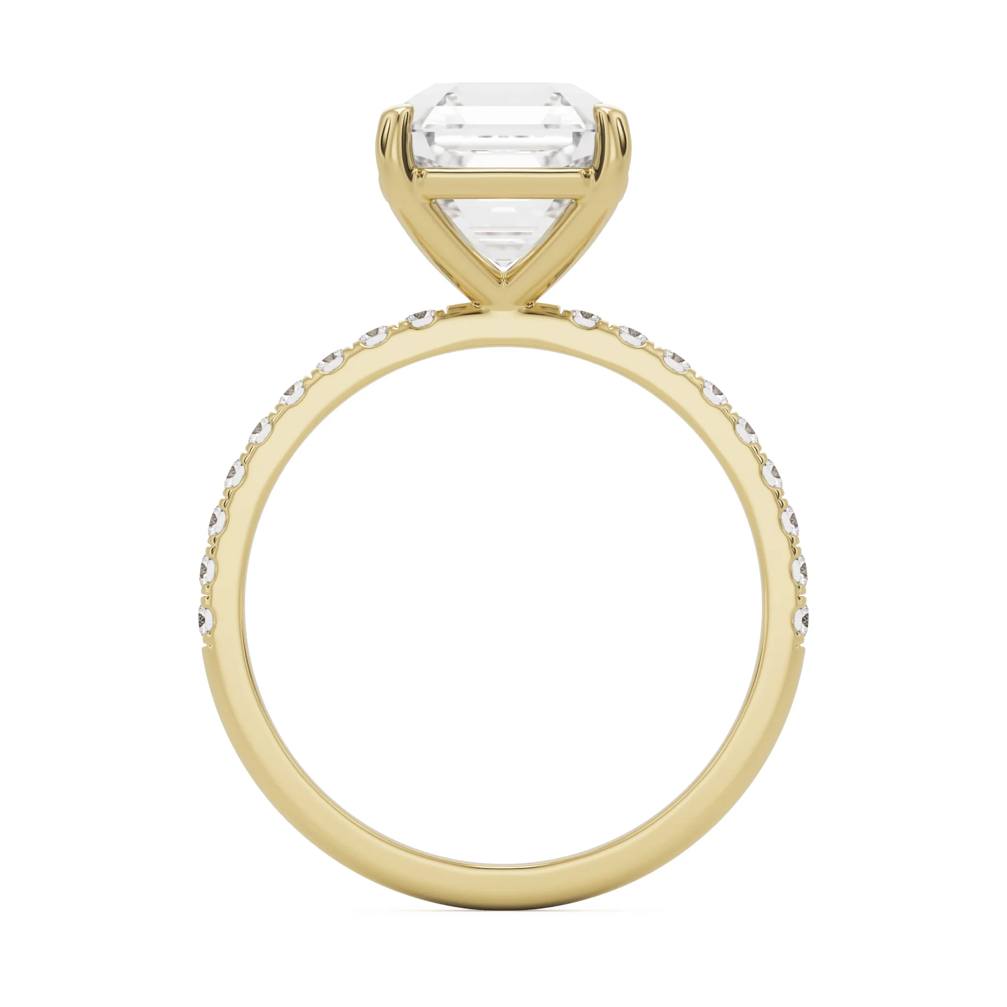 The Asscher Pavé
