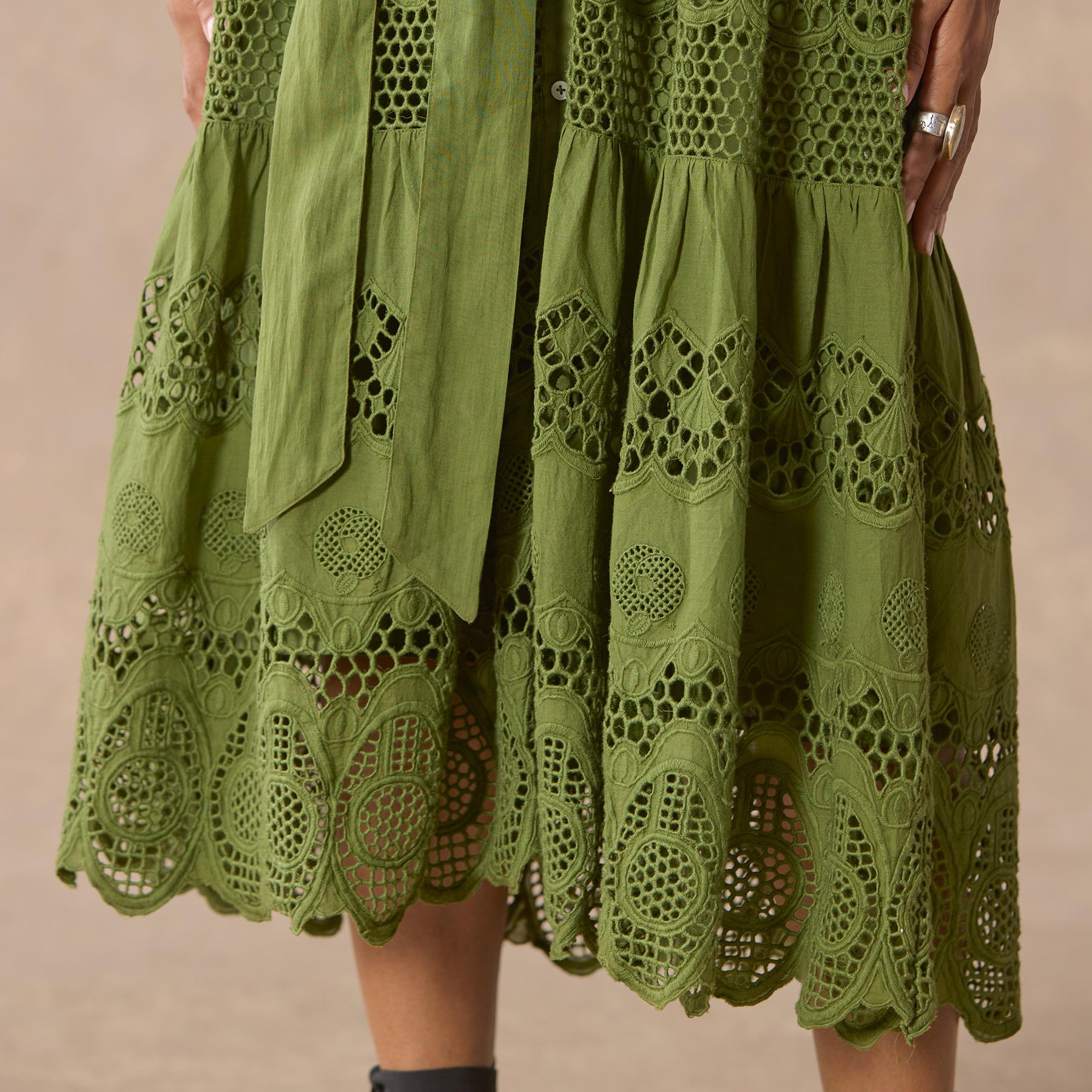 Talara Eyelet Dress - Sundance Clothing